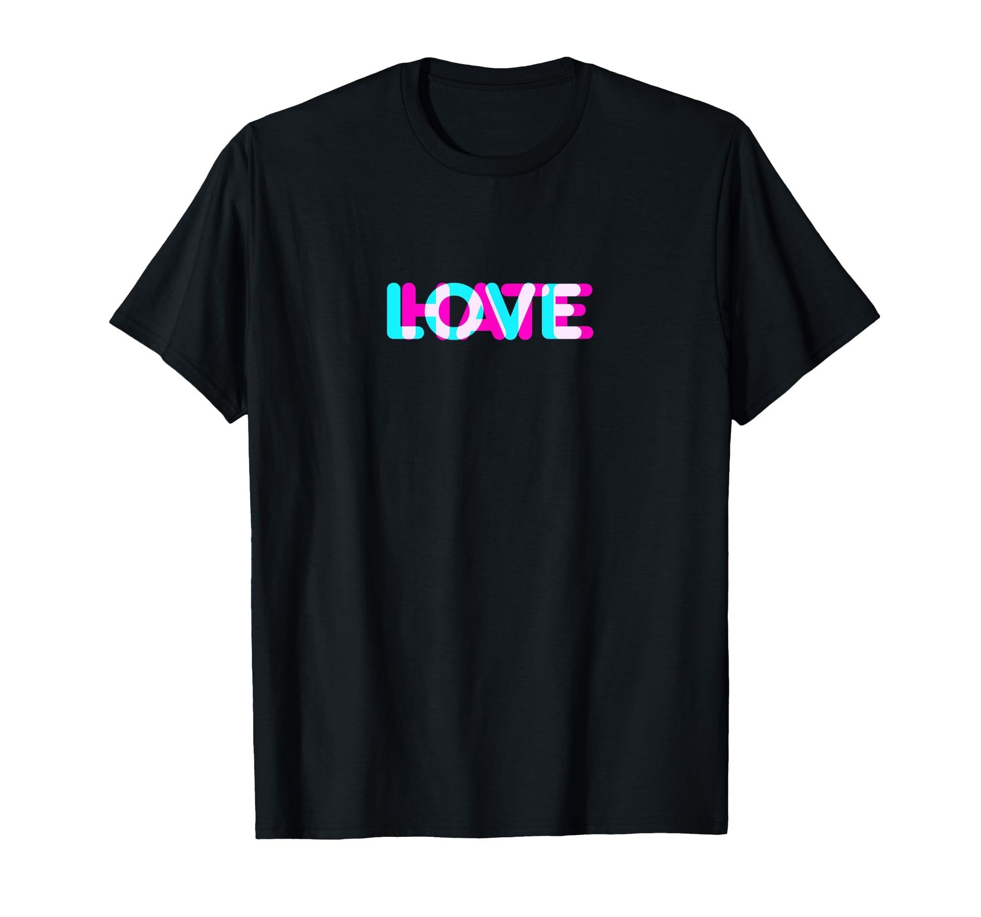 Love Hate Vaporwave Eboy Egirl T-Shirt - Minimalist Print Men Women - T-Shirt, Sweatshirt, Hoodie