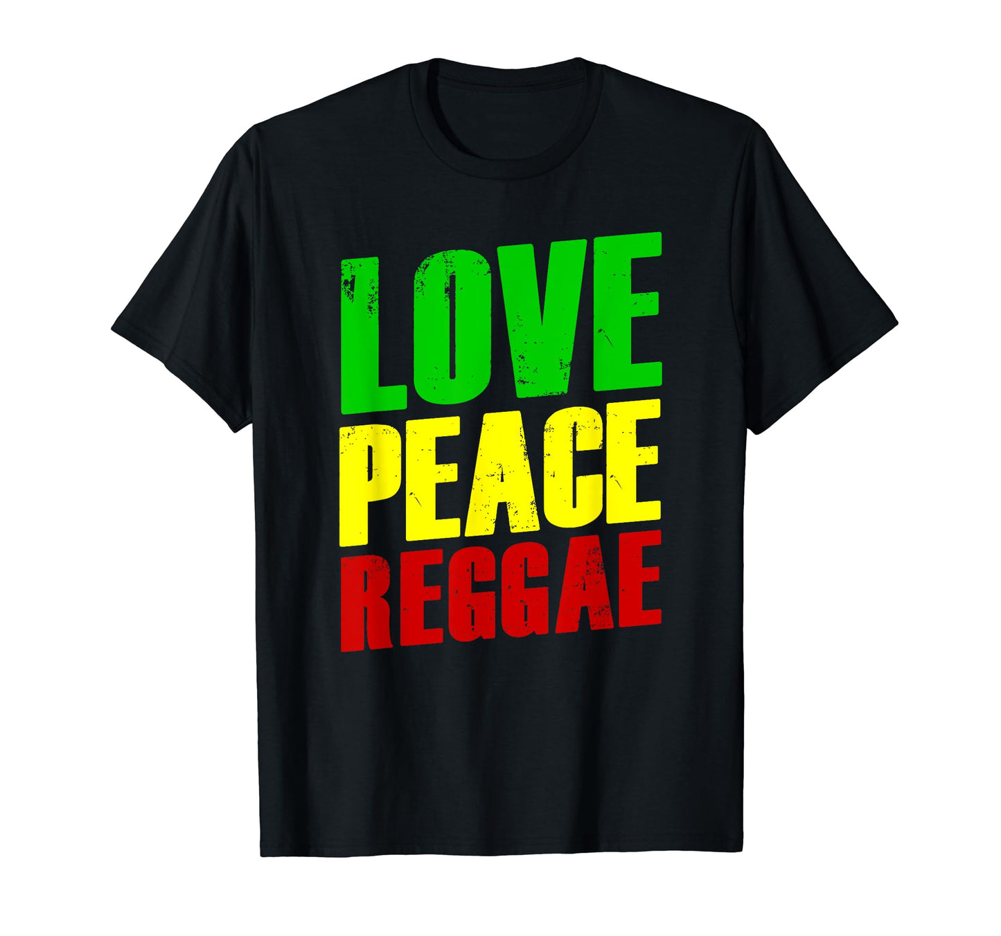 Jamaican Music Rasta Rastafari Love T-Shirt - Trendy Graphic for Adults - T-Shirt, Sweatshirt, Hoodie