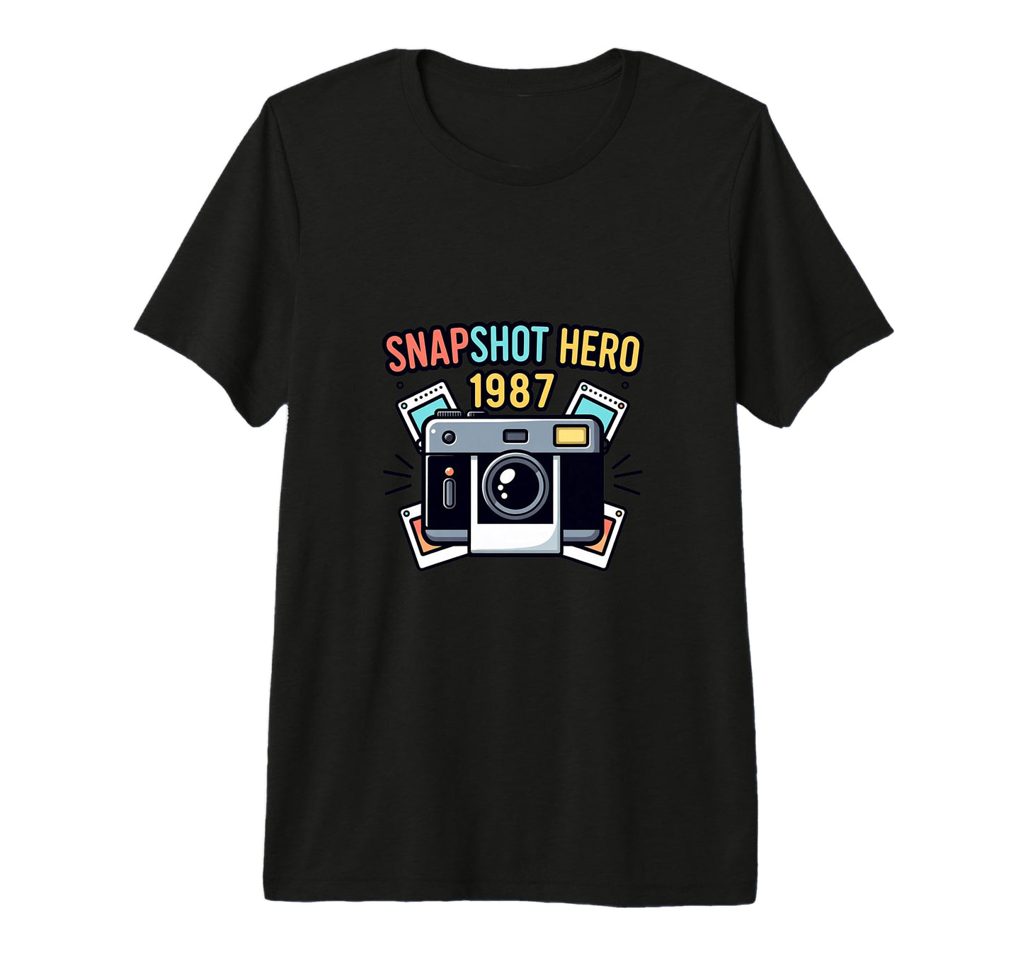 Snapshot Camera Photography 1987 Tri T-Shirt - Aesthetic Graphic Unisex - T-Shirt, Sweatshirt, Hoodie