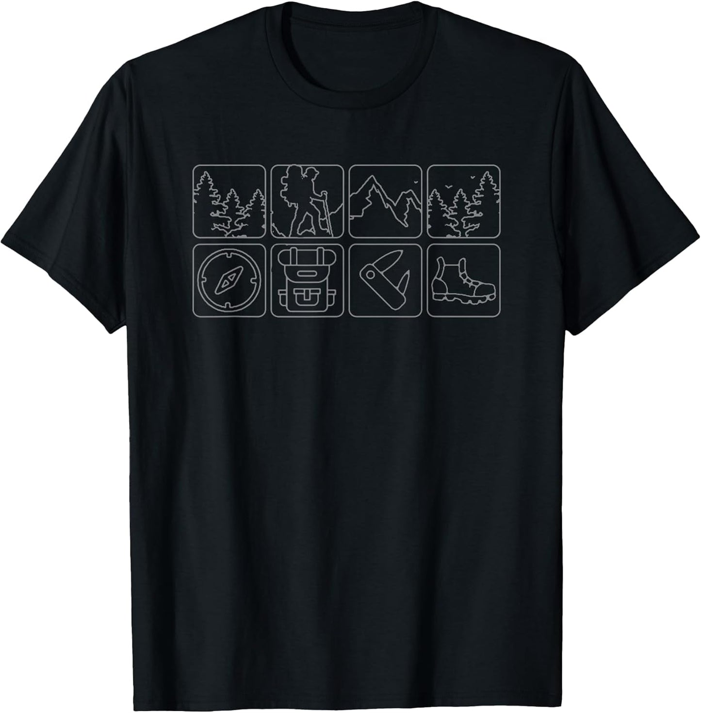 Hiking Merch - Adult & Kids T-Shirts, Sweatshirts & Hoodies apparel design preview 1