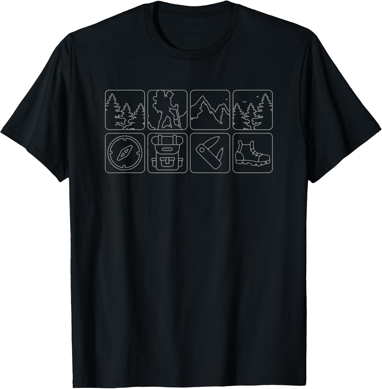 Hiking Merch - Adult & Kids T-Shirts, Sweatshirts & Hoodies apparel design preview 1
