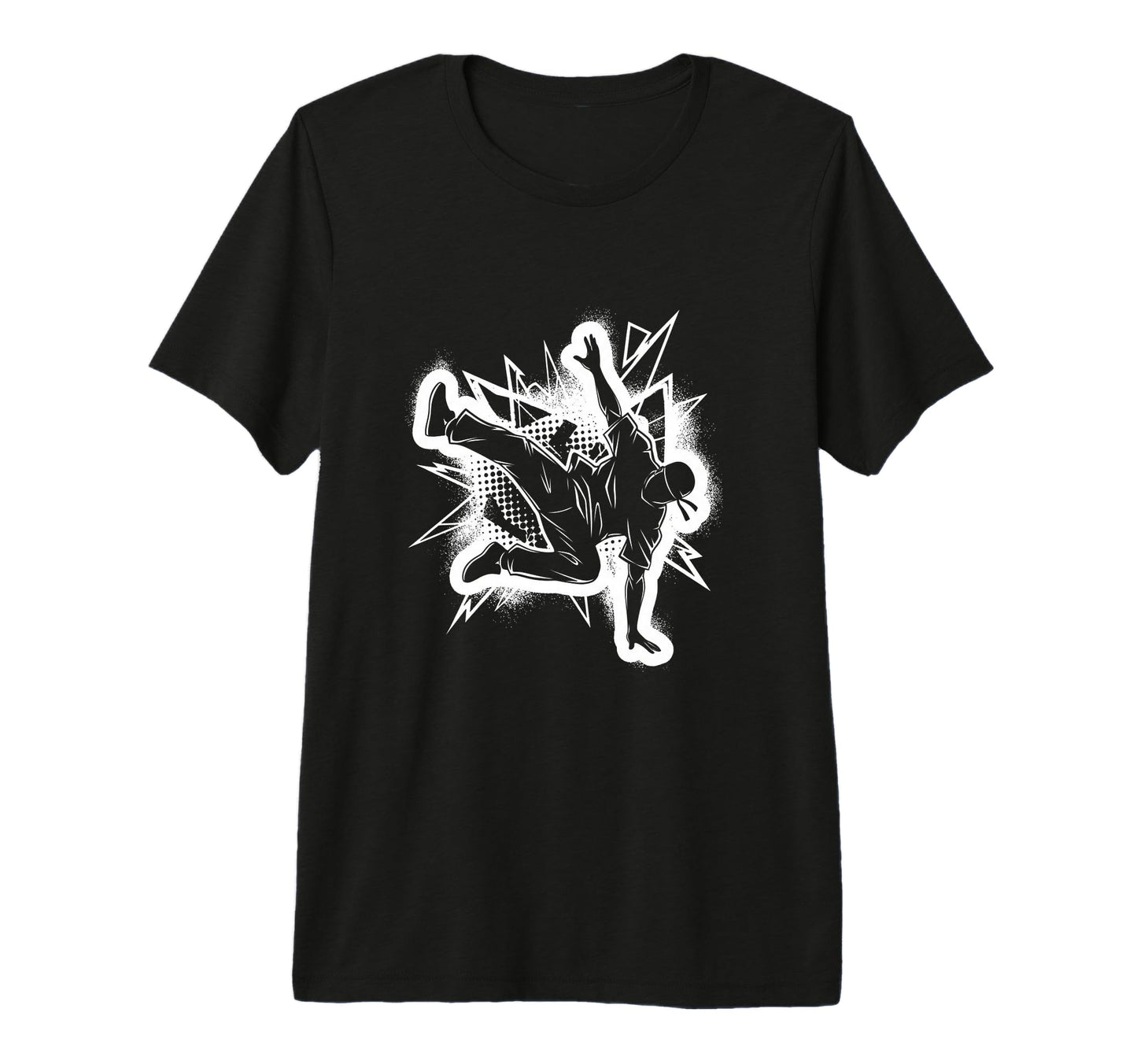 Break Dancer Hip Hop Old School Modern T-Shirt - Streetwear Style Unisex - T-Shirt, Sweatshirt, Hoodie