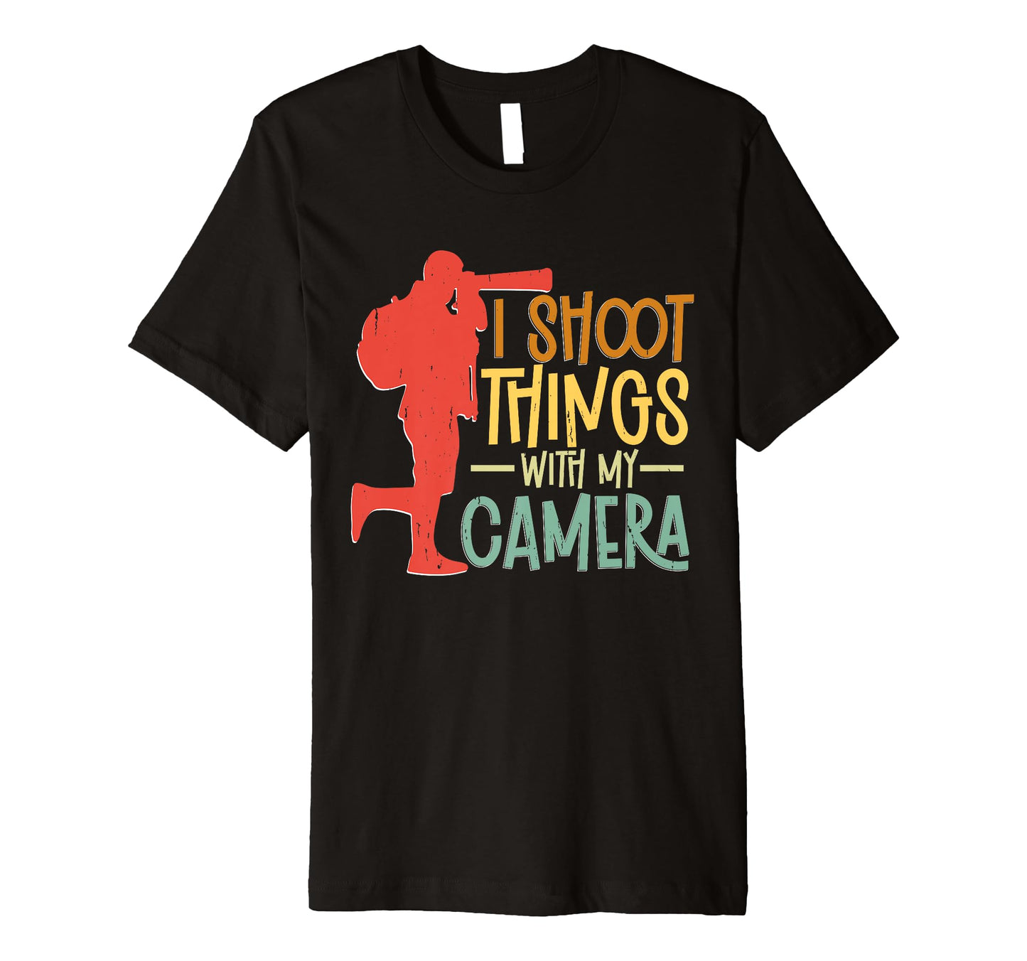 Photo Camera Photographer Flash People T-Shirt - Fun Novelty Design Unisex - T-Shirt, Sweatshirt, Hoodie