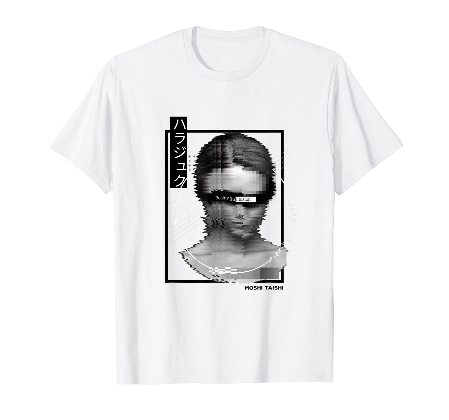 Vaporwave Statue Aesthetic Art Glitch T-Shirt - Streetwear Style Men Women - T-Shirt, Sweatshirt, Hoodie