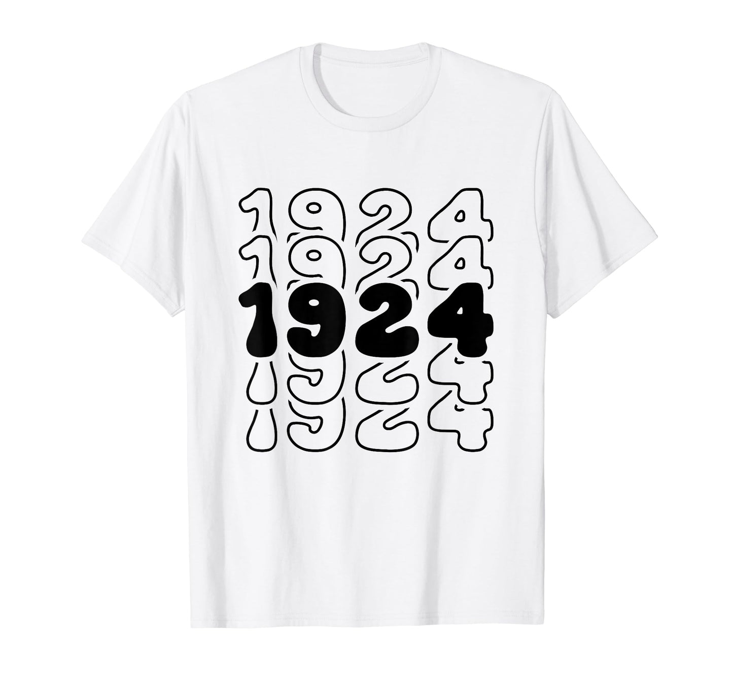 100 Year Old Groovy 100Th T-Shirt - Casual Everyday Wear Men Women - T-Shirt, Sweatshirt, Hoodie