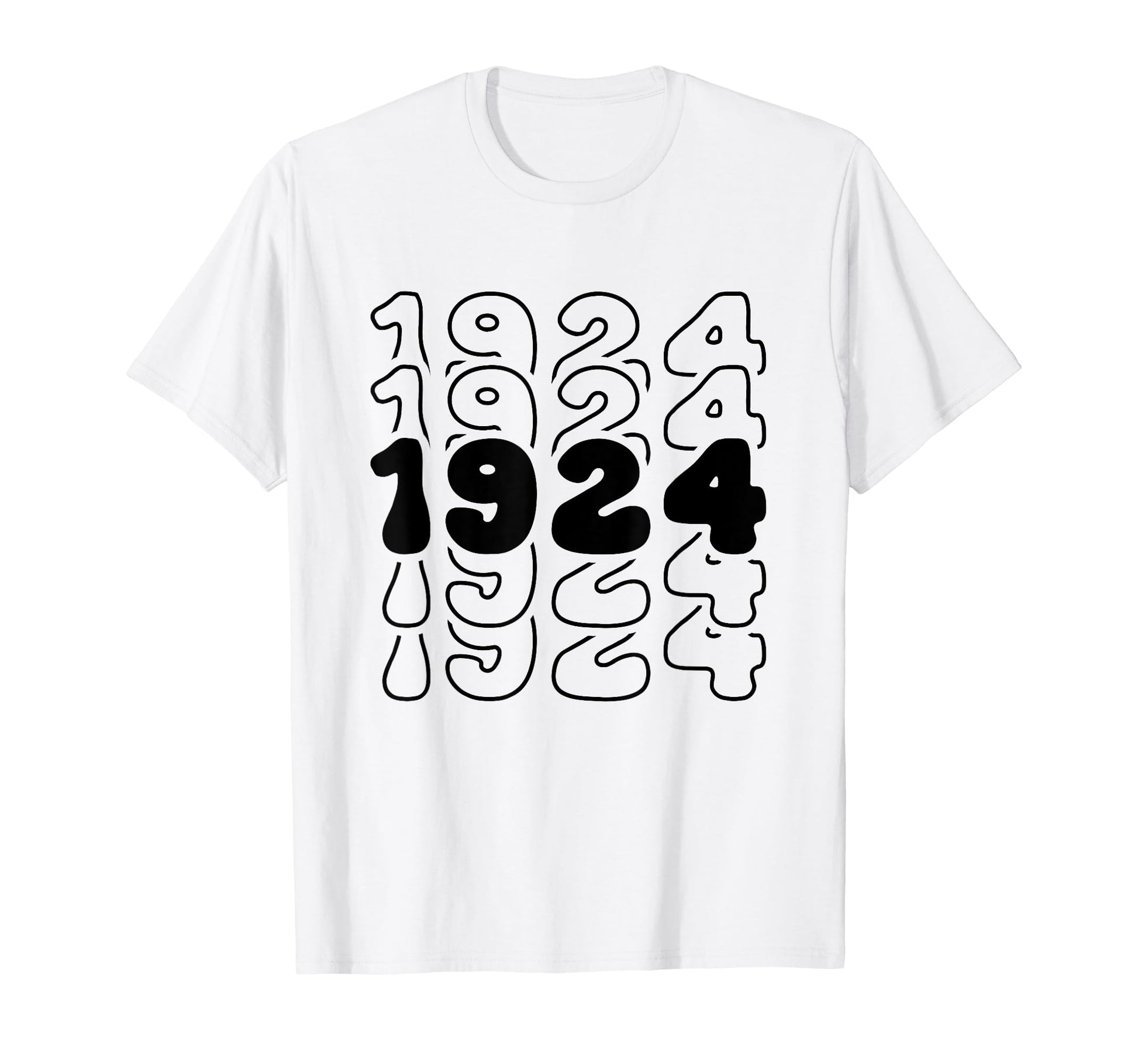 100 Year Old Groovy 100Th T-Shirt - Casual Everyday Wear Men Women - T-Shirt, Sweatshirt, Hoodie