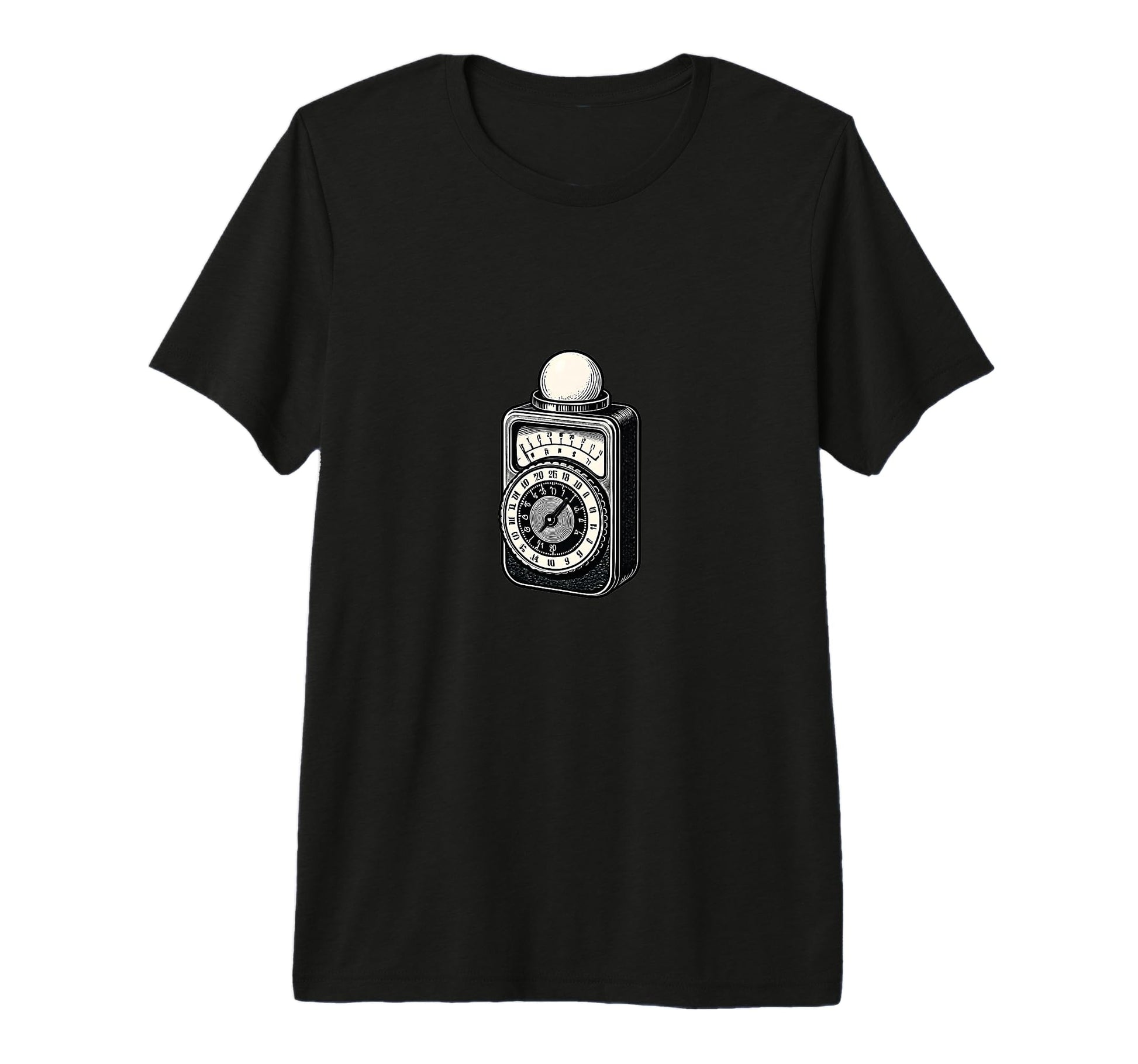 Analog Light Meter Photography T-Shirt - Minimalist Print for Adults - T-Shirt, Sweatshirt, Hoodie