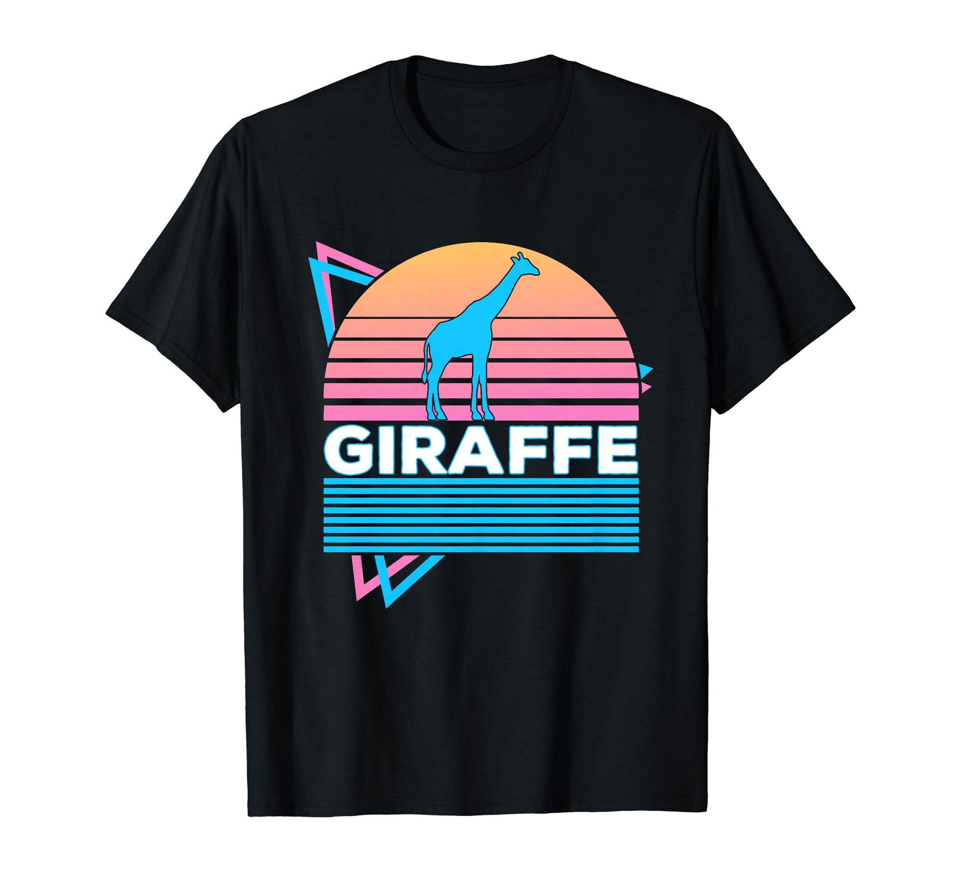 Giraffe Vaporwave Aesthetic T-Shirt - Trendy Graphic Men Women - T-Shirt, Sweatshirt, Hoodie