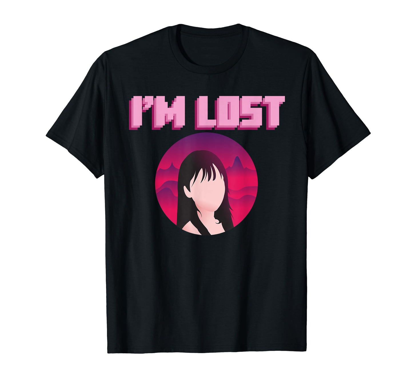 Im Lost Aesthetic Vaporwave T-Shirt - Unique Graphic Men Women - T-Shirt, Sweatshirt, Hoodie