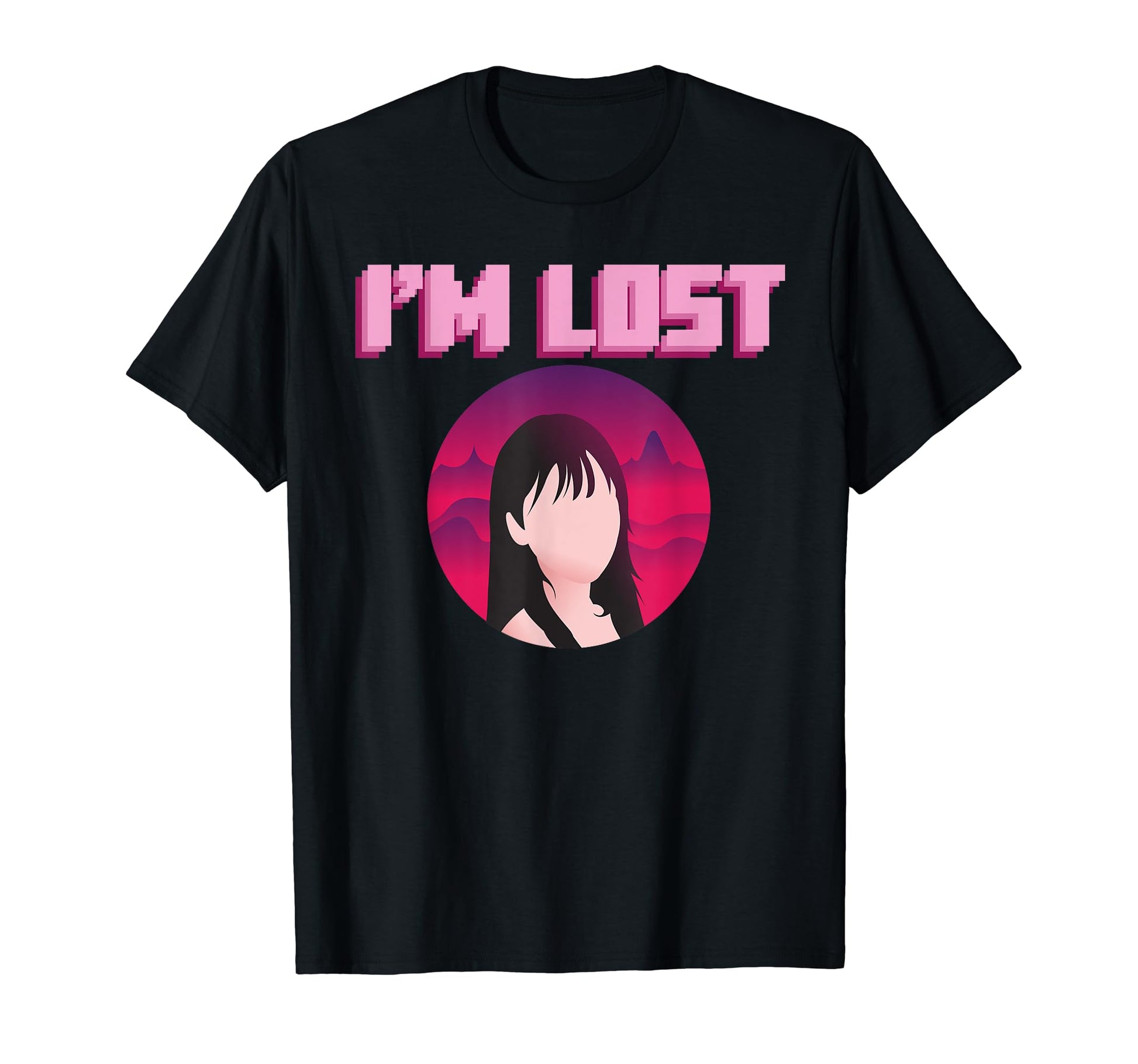 Im Lost Aesthetic Vaporwave T-Shirt - Unique Graphic Men Women - T-Shirt, Sweatshirt, Hoodie