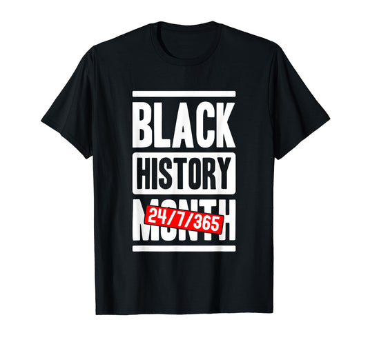 Black History Month Celebration T-Shirt - Minimalist Print Unisex - T-Shirt, Sweatshirt, Hoodie
