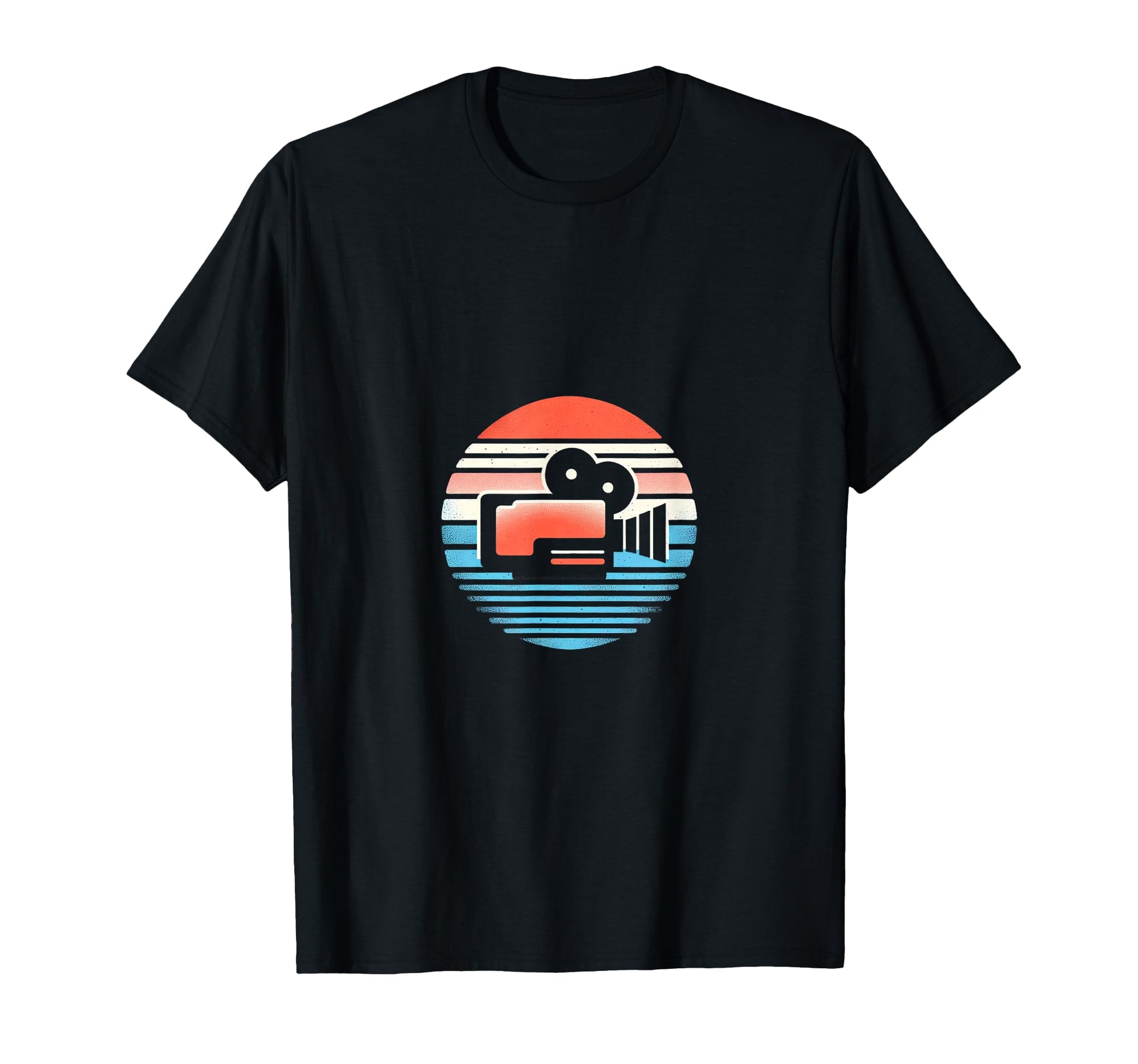 Camera Sunset Sweatshirt - Aesthetic Graphic Unisex - T-Shirt, Sweatshirt, Hoodie