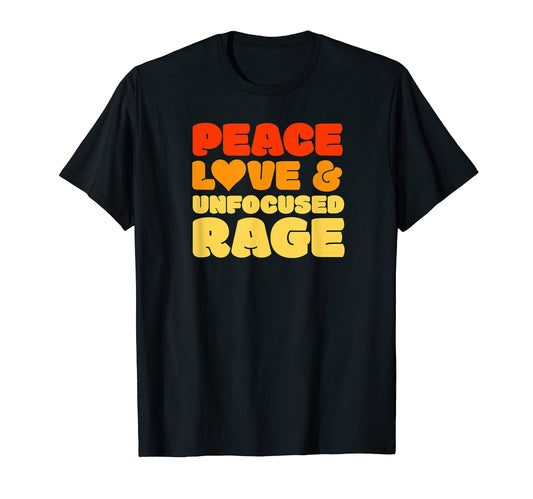 60S 70S Morbid Goth Peace Love T-Shirt - Minimalist Print Men Women - T-Shirt, Sweatshirt, Hoodie