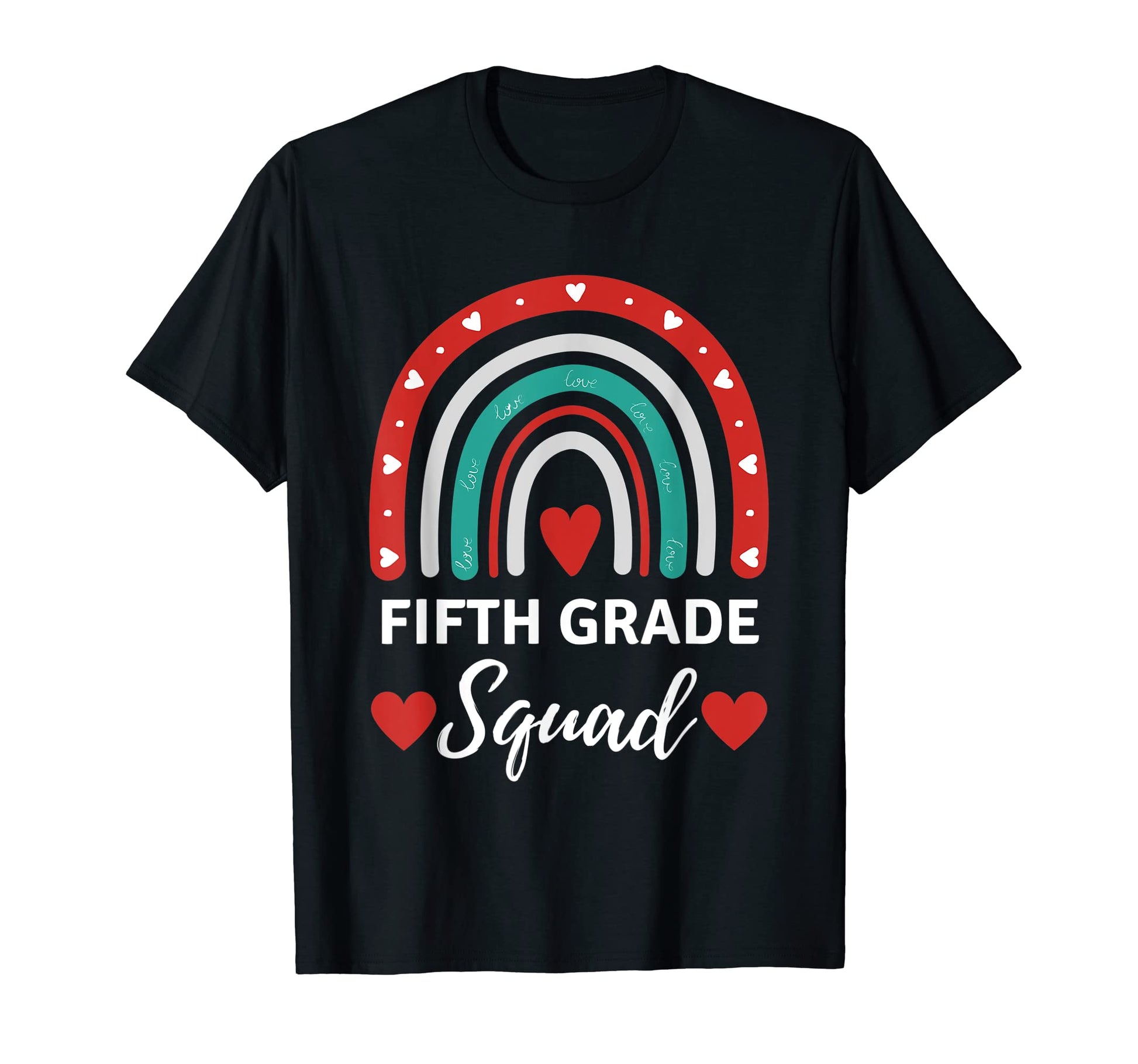 Fifth Grade Squad Fifth Grade T-Shirt - Casual Everyday Wear Men Women - T-Shirt, Sweatshirt, Hoodie