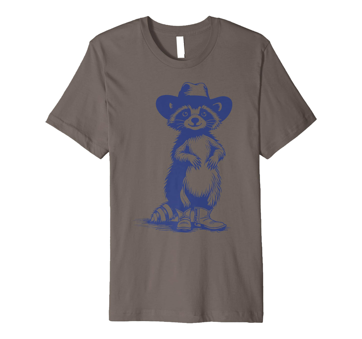 Raccoon Western Funny Cowboy Cowgirl T-Shirt - Fun Novelty Design Unisex - T-Shirt, Sweatshirt, Hoodie