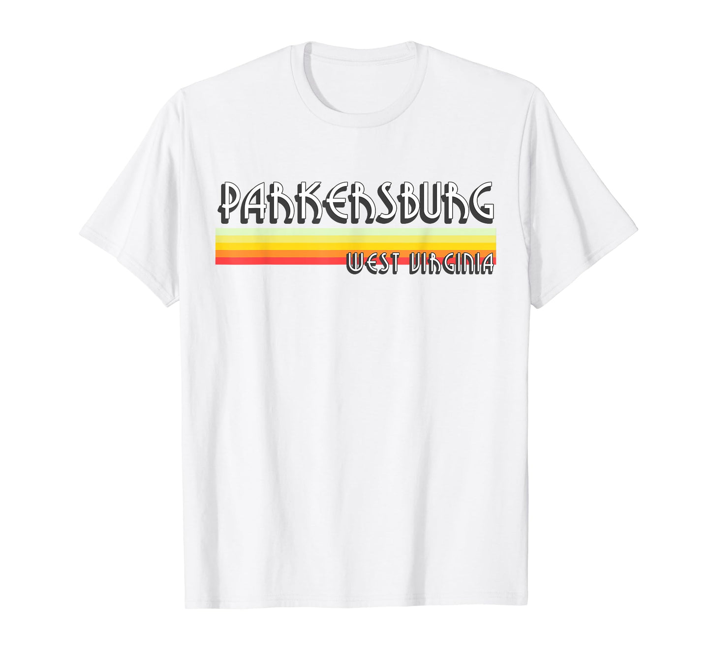 Parkersburg West Virginia Wv Lines T-Shirt - Streetwear Style Unisex - T-Shirt, Sweatshirt, Hoodie