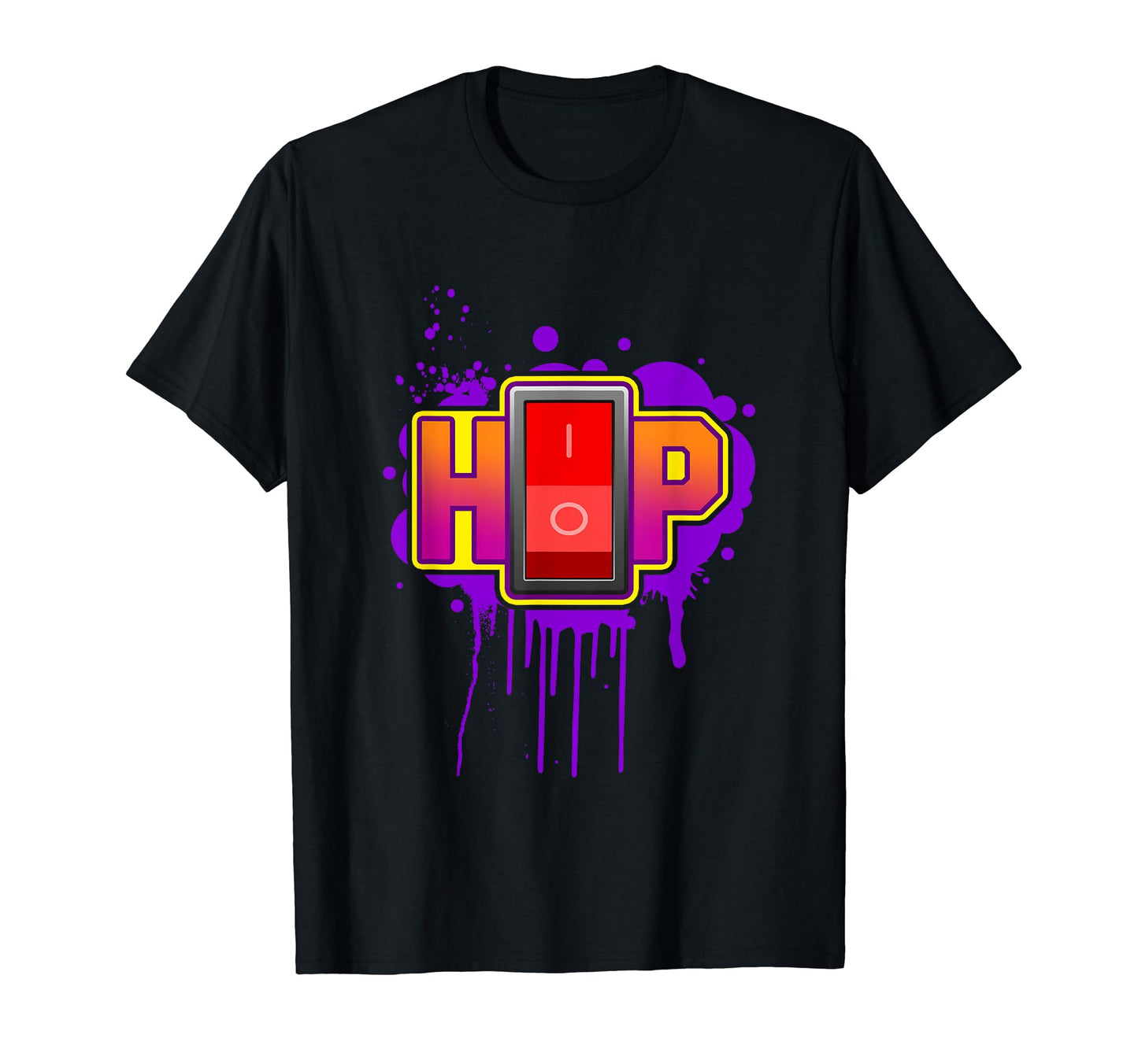 Old School Hiphop Music Breakdance B T-Shirt - Graphic Print for Adults - T-Shirt, Sweatshirt, Hoodie