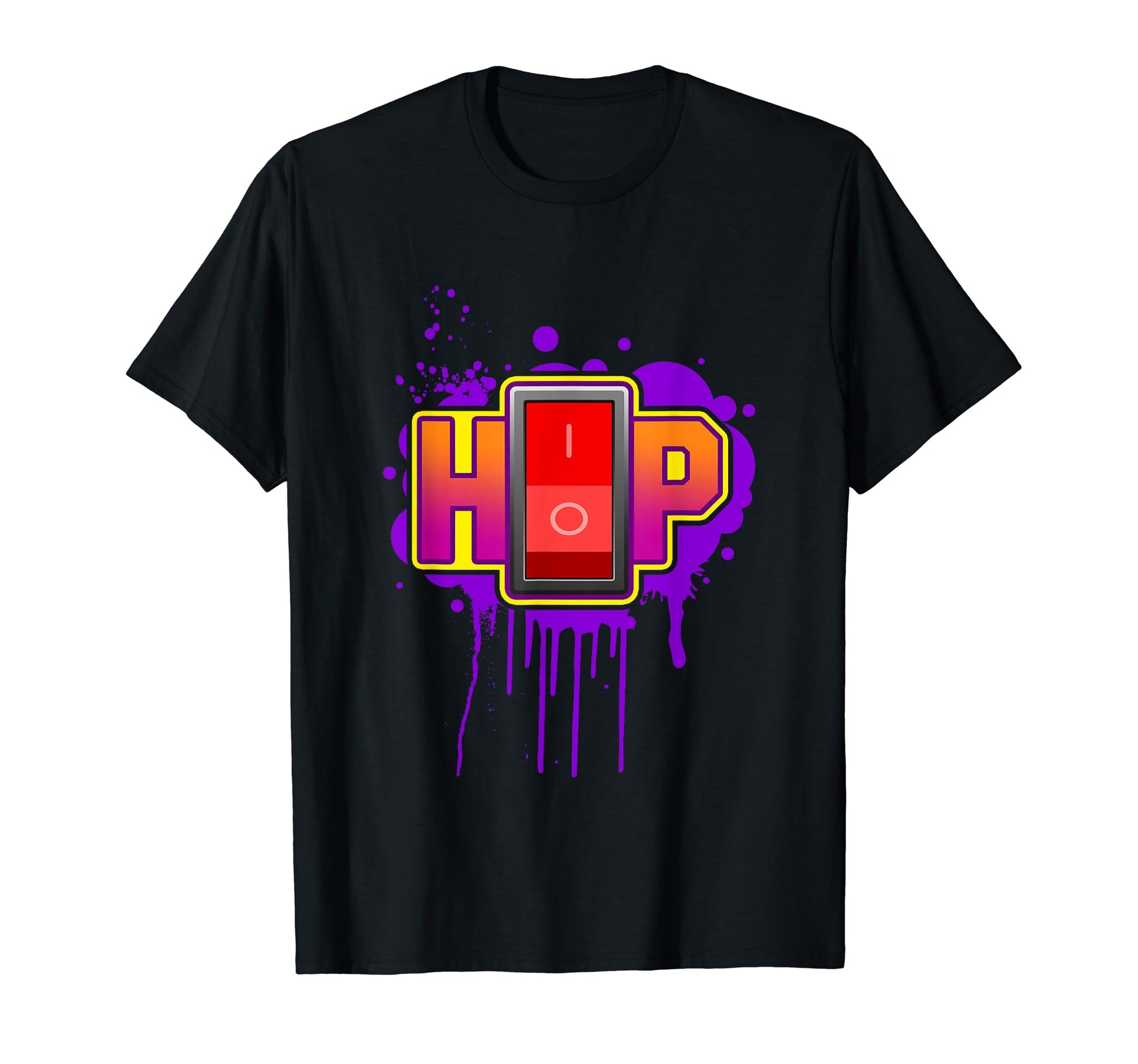 Old School Hiphop Music Breakdance B T-Shirt - Graphic Print for Adults - T-Shirt, Sweatshirt, Hoodie