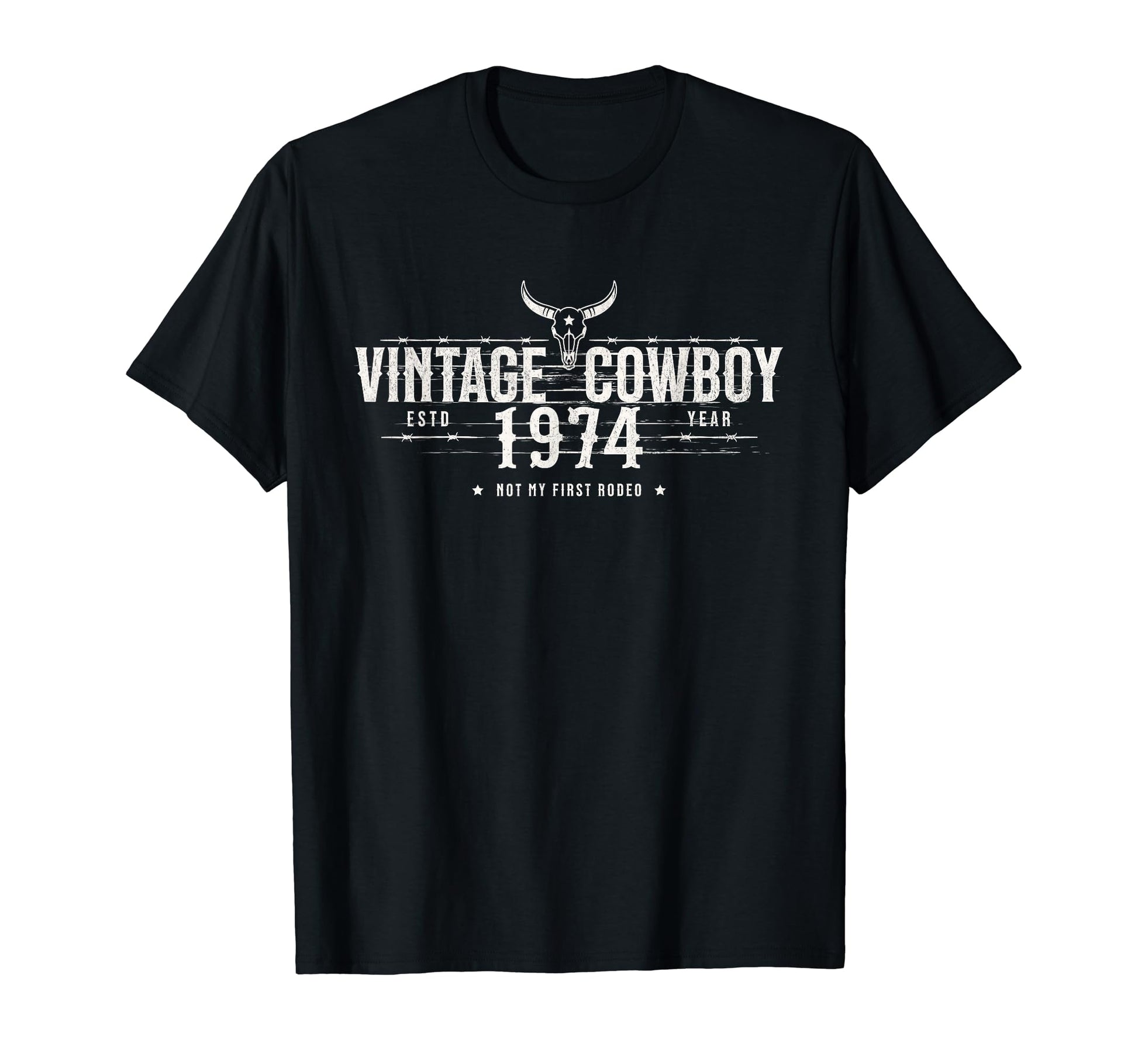 Birthday 2024 50Th Birthday Western T-Shirt - Minimalist Print Unisex - T-Shirt, Sweatshirt, Hoodie