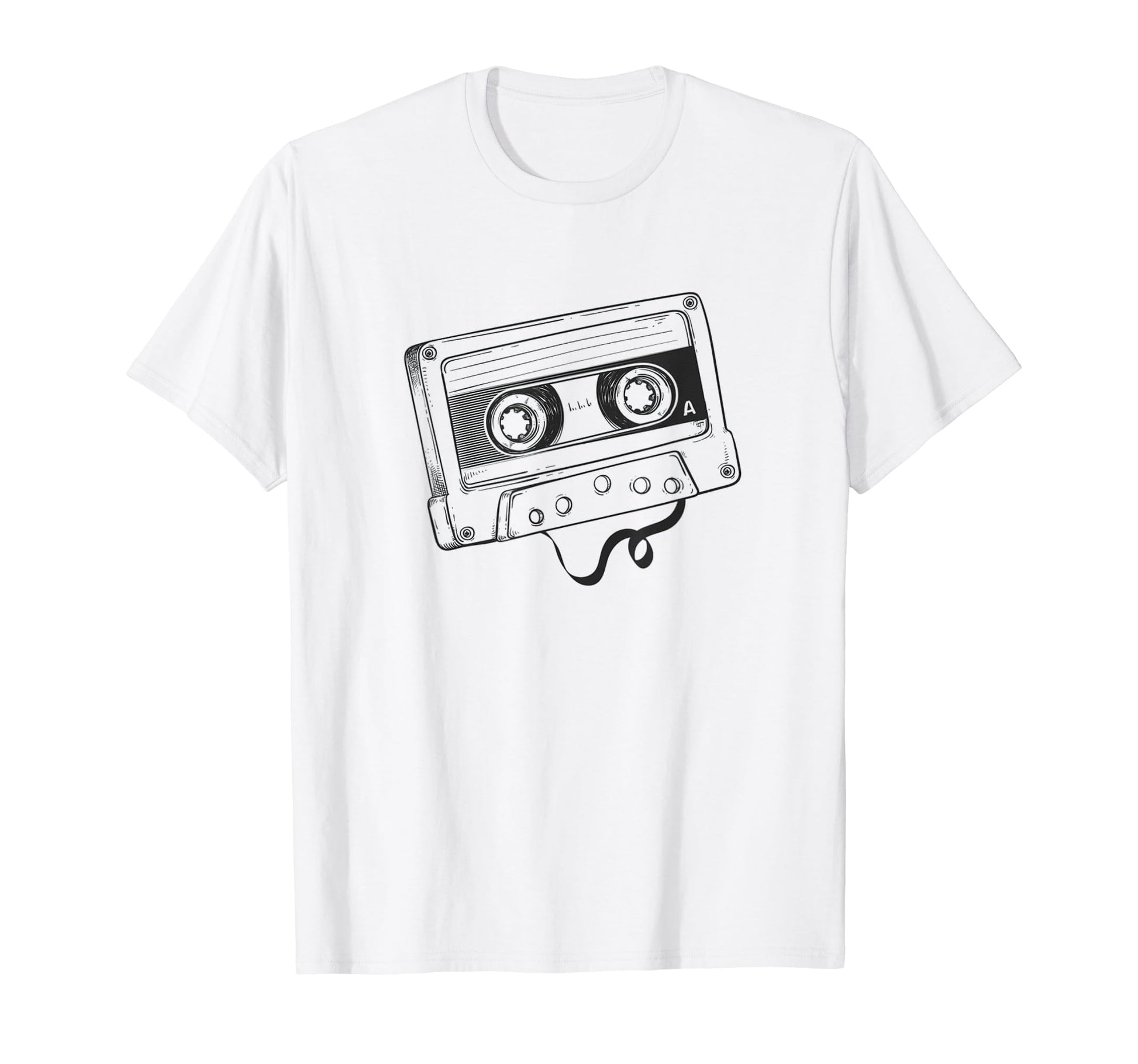 Hip Hop Rap Mixtape Cassette Dj 90S T-Shirt - Trendy Graphic Unisex - T-Shirt, Sweatshirt, Hoodie