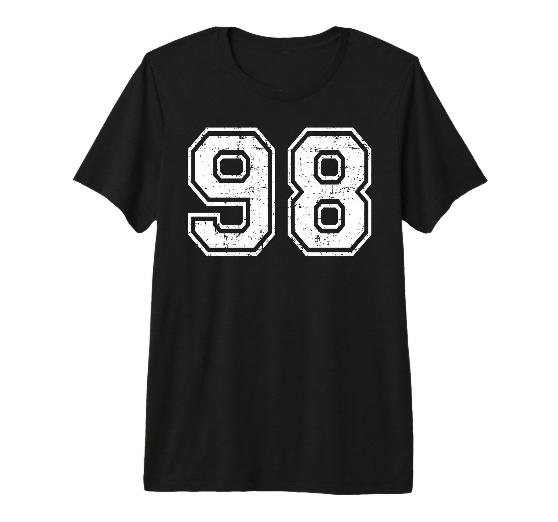 98 Number Ninety Eight Team Sports T-Shirt - Aesthetic Graphic Unisex - T-Shirt, Sweatshirt, Hoodie