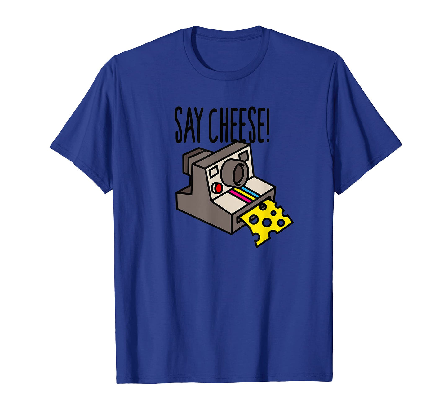 Say Cheese Hipster Instant Camera 80S T-Shirt - Unique Graphic Unisex - T-Shirt, Sweatshirt, Hoodie