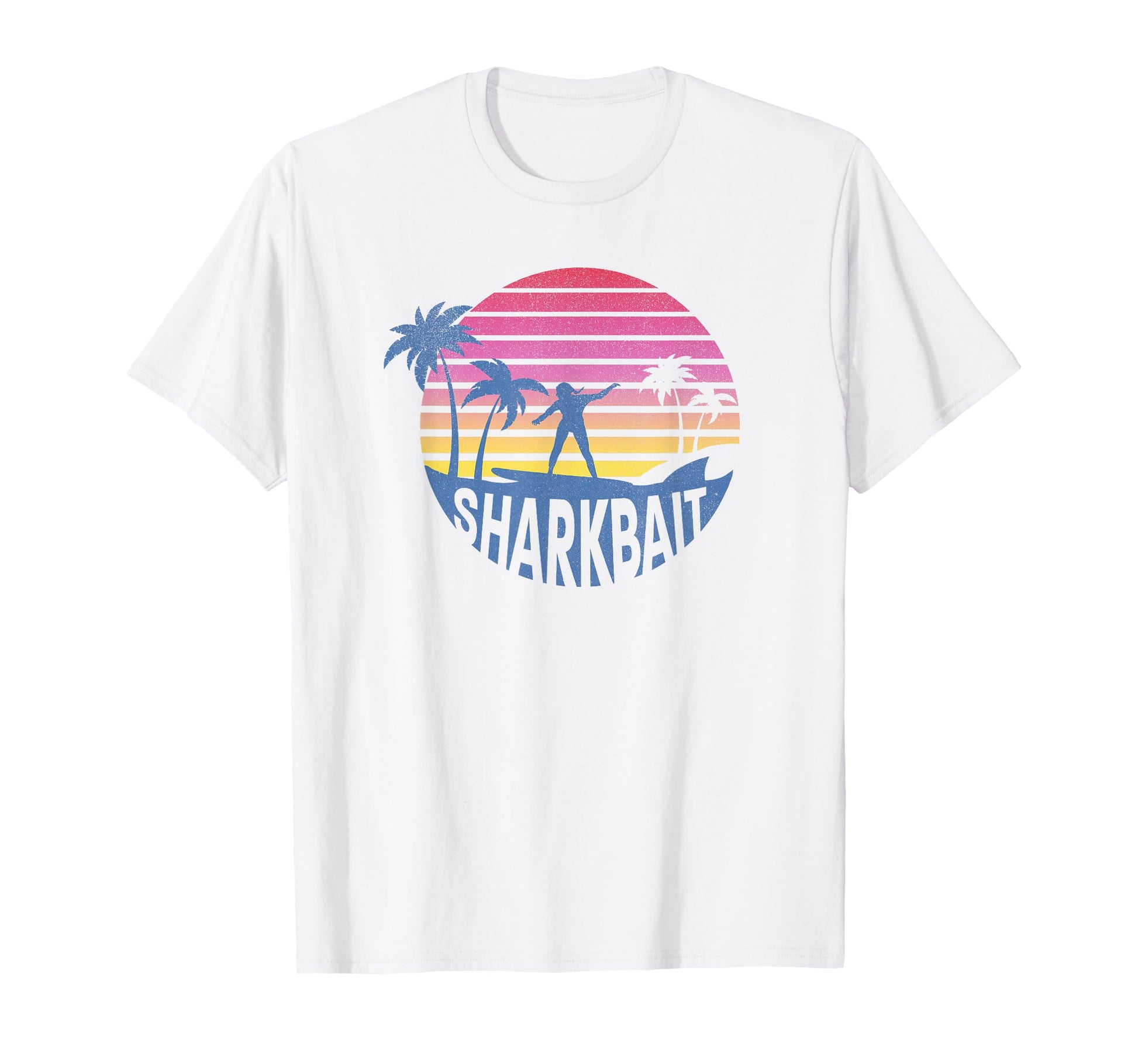 Trendy Shark Rainbow Shark Bait T-Shirt - Streetwear Style Men Women - T-Shirt, Sweatshirt, Hoodie