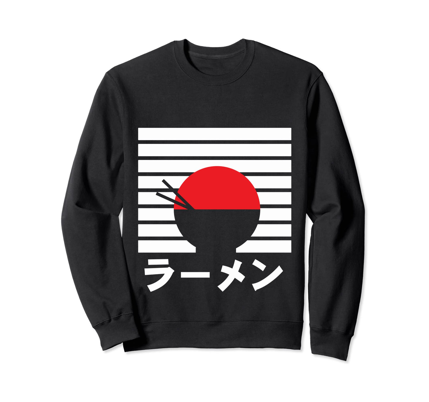 Japanese Aesthetic Ramen Bowl 80S 90S Sweatshirt - Graphic Print Unisex - T-Shirt, Sweatshirt, Hoodie