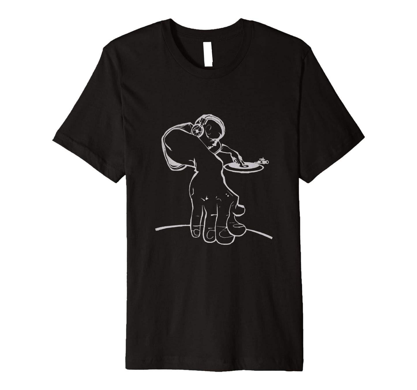 Raised Old School Hip Hop Dj T-Shirt - Casual Everyday Wear Men Women - T-Shirt, Sweatshirt, Hoodie
