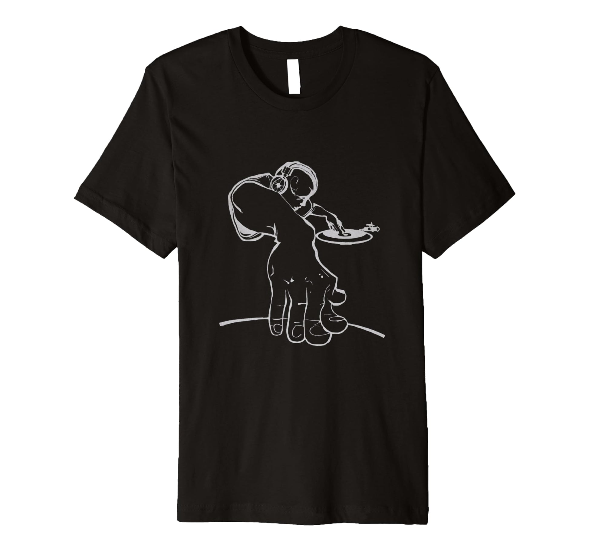 Raised Old School Hip Hop Dj T-Shirt - Casual Everyday Wear Men Women - T-Shirt, Sweatshirt, Hoodie