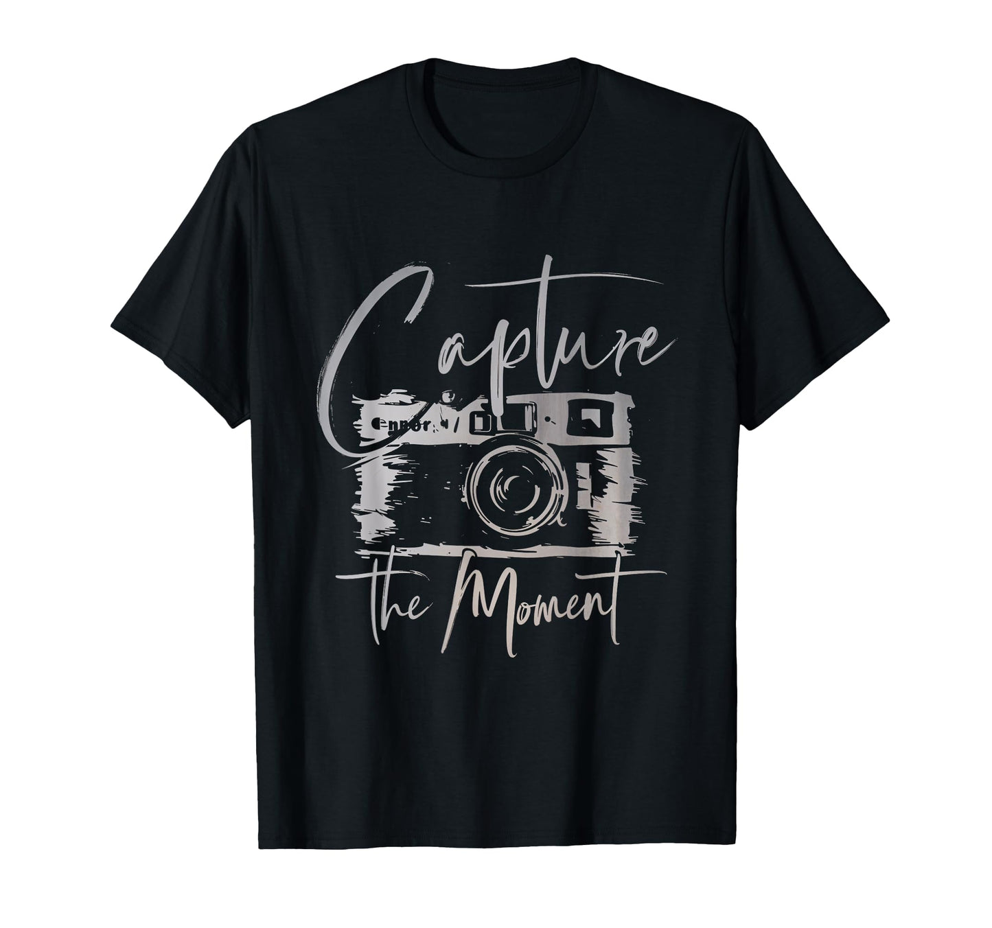 Capture Moment Photography Camera Art T-Shirt - Trendy Graphic Men Women - T-Shirt, Sweatshirt, Hoodie