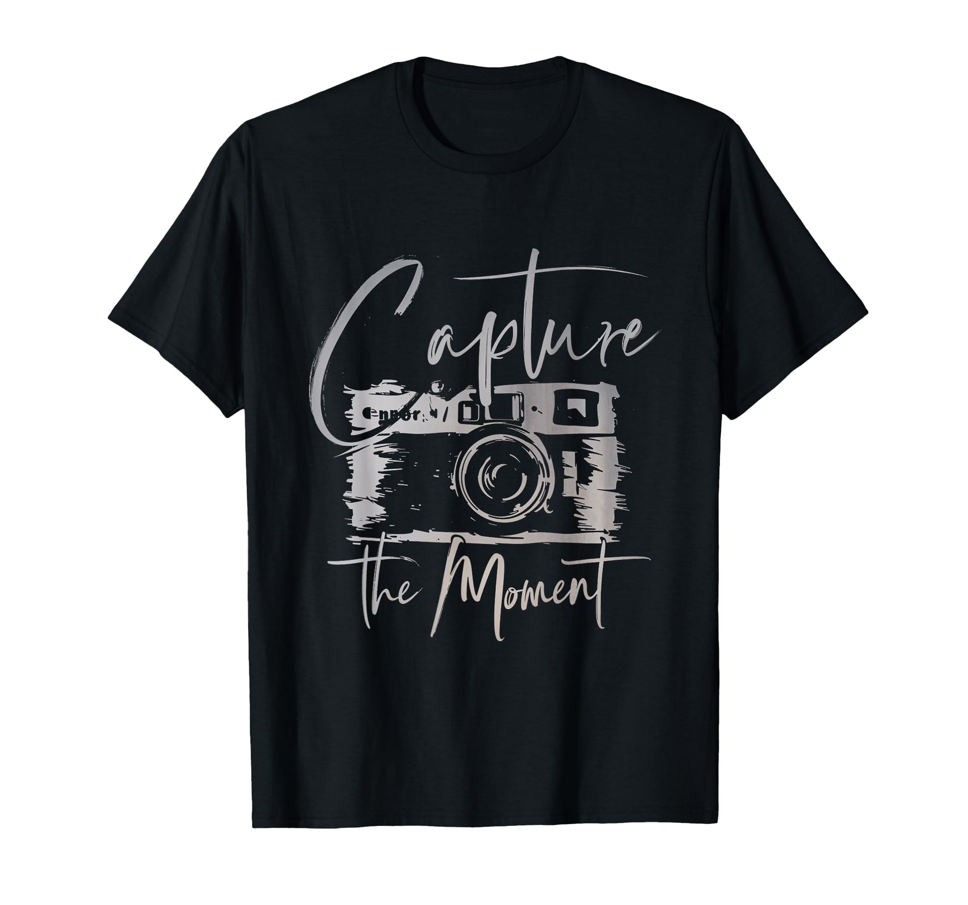 Capture Moment Photography Camera Art T-Shirt - Trendy Graphic Men Women - T-Shirt, Sweatshirt, Hoodie