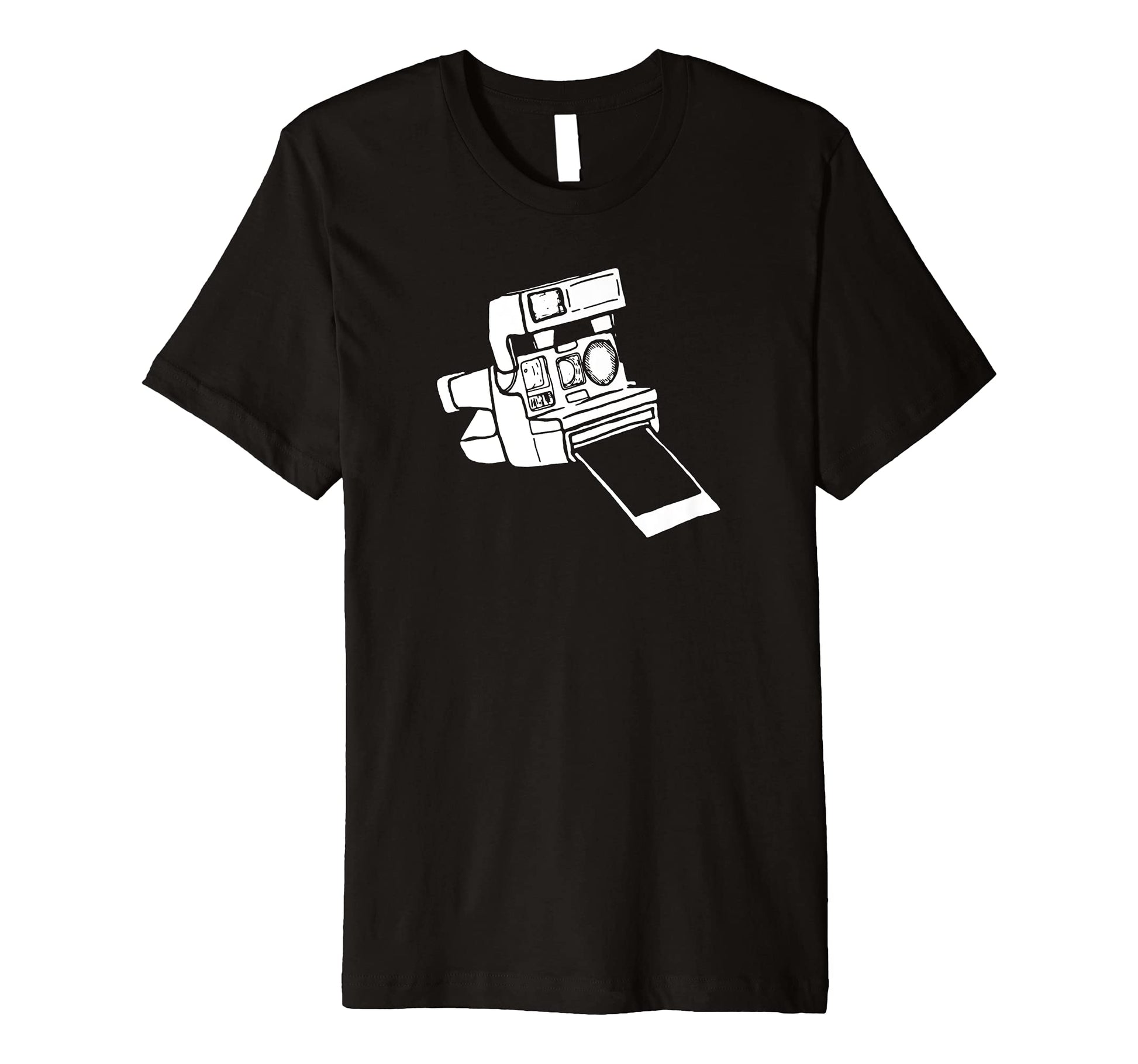 Instant Camera Eighties Photography T-Shirt - Custom Art Print Men Women - T-Shirt, Sweatshirt, Hoodie