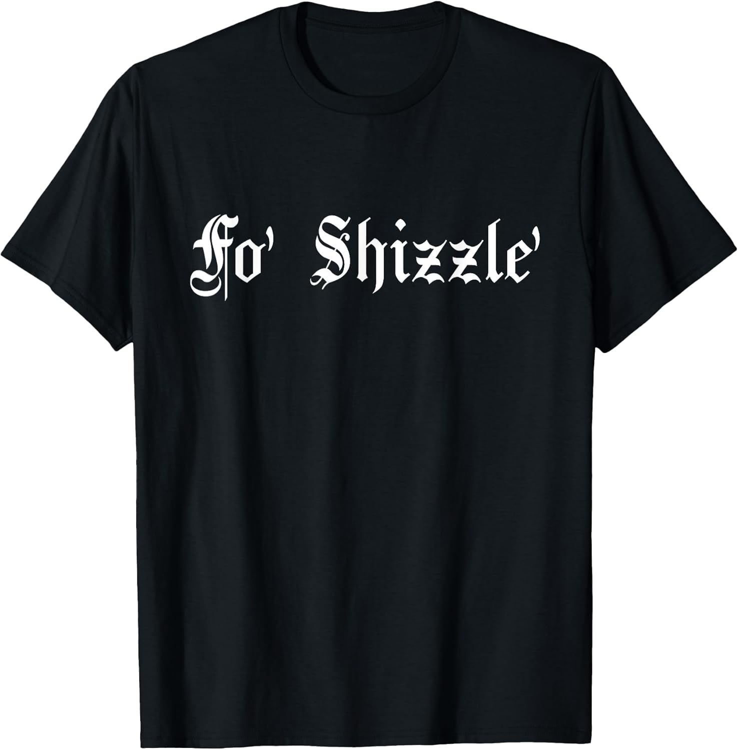 Fo' Shizzle' 80s 90s Old School Hip Hop - Adult & Kids T-Shirts, Sweatshirts & Hoodies apparel design preview 1