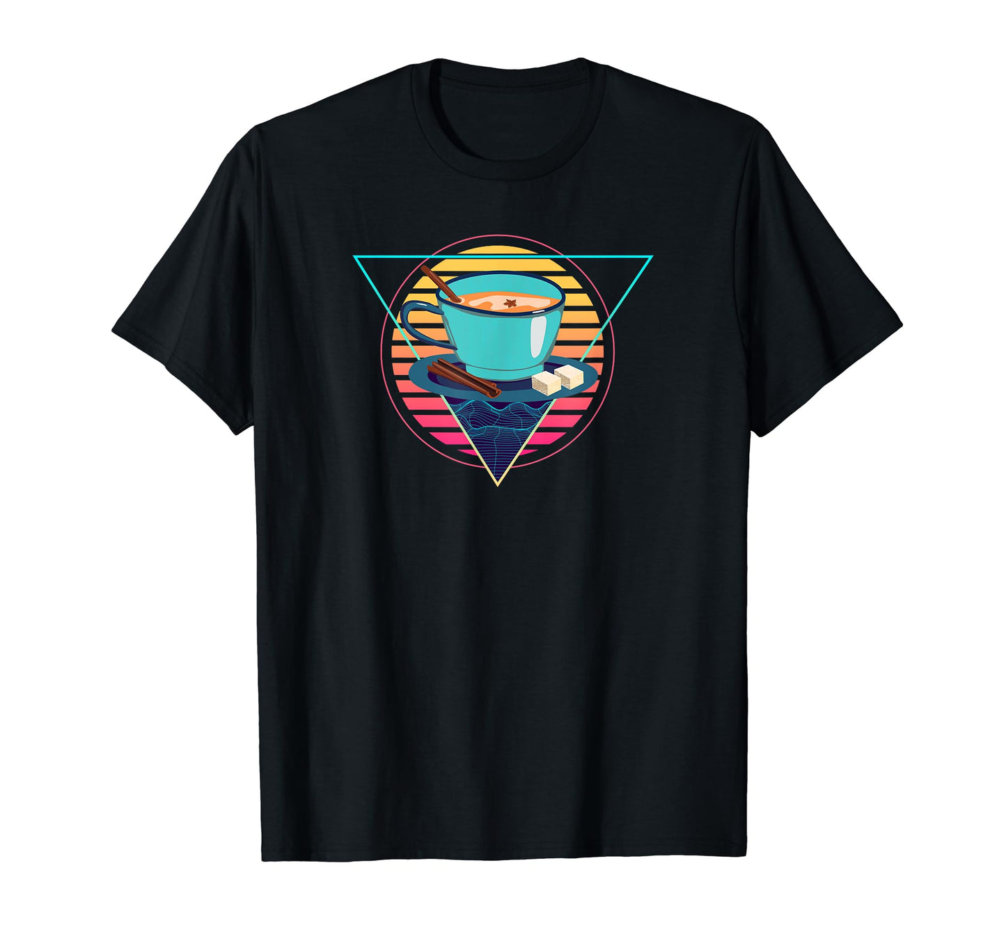 Chai Futuristic Synthwave Vaporwave T-Shirt - Trendy Graphic for Adults - T-Shirt, Sweatshirt, Hoodie