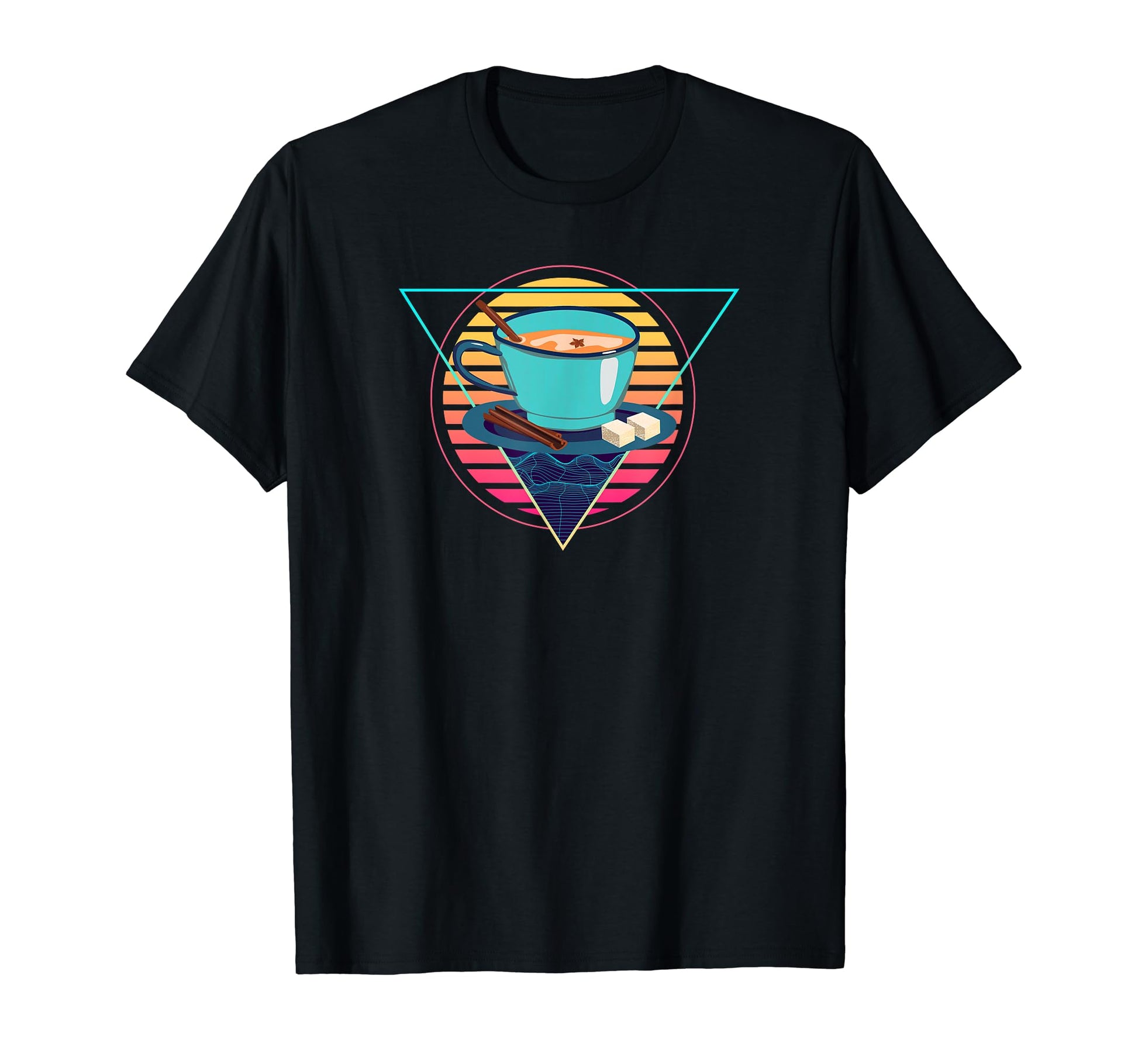 Chai Futuristic Synthwave Vaporwave T-Shirt - Trendy Graphic for Adults - T-Shirt, Sweatshirt, Hoodie