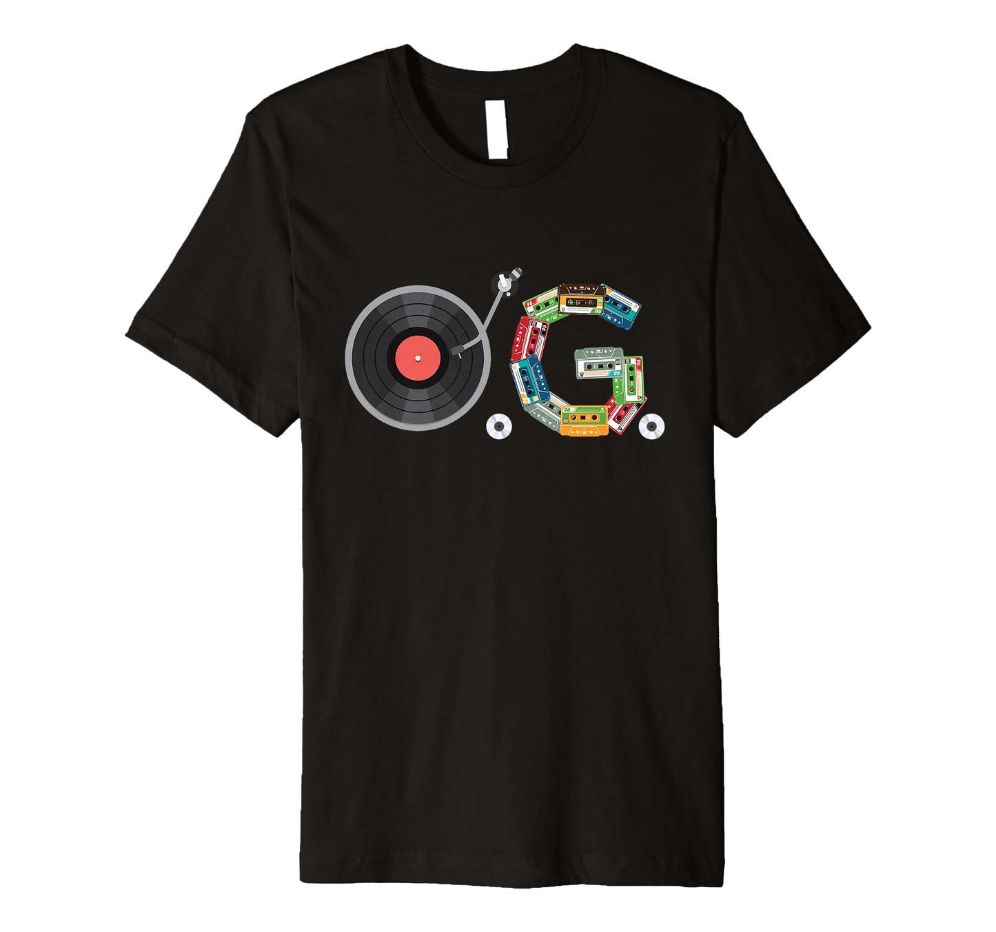 O G 80S 90S Old School Hip Hop T-Shirt - Minimalist Print for Adults - T-Shirt, Sweatshirt, Hoodie