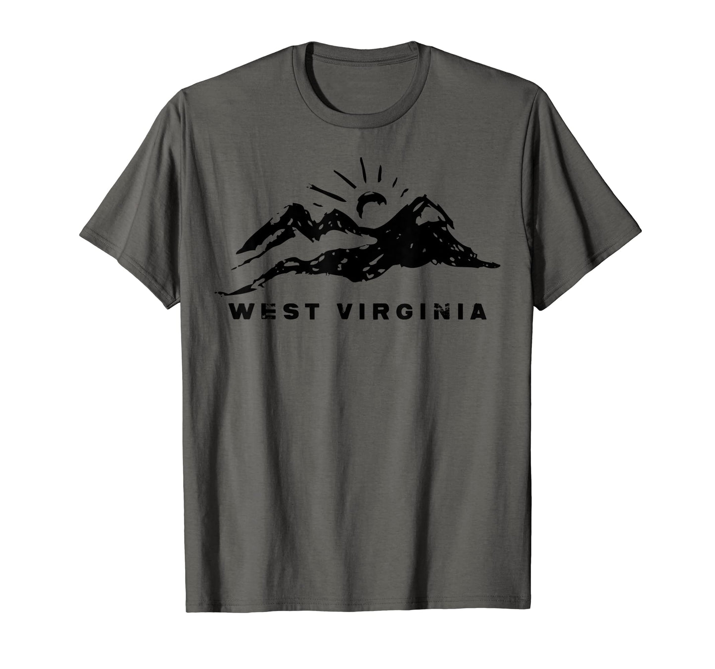 West Virginia Wv Mountains 1 T-Shirt - Casual Everyday Wear Unisex - T-Shirt, Sweatshirt, Hoodie