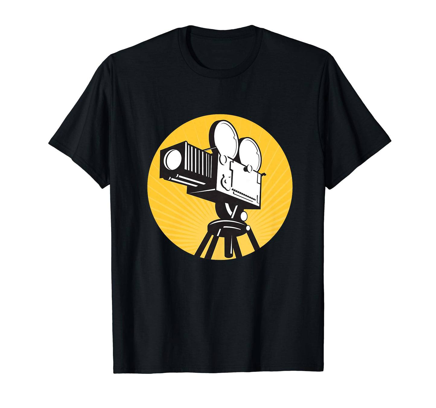Movie Film Camera Filmmaker Camera T-Shirt - Trendy Graphic for Adults - T-Shirt, Sweatshirt, Hoodie
