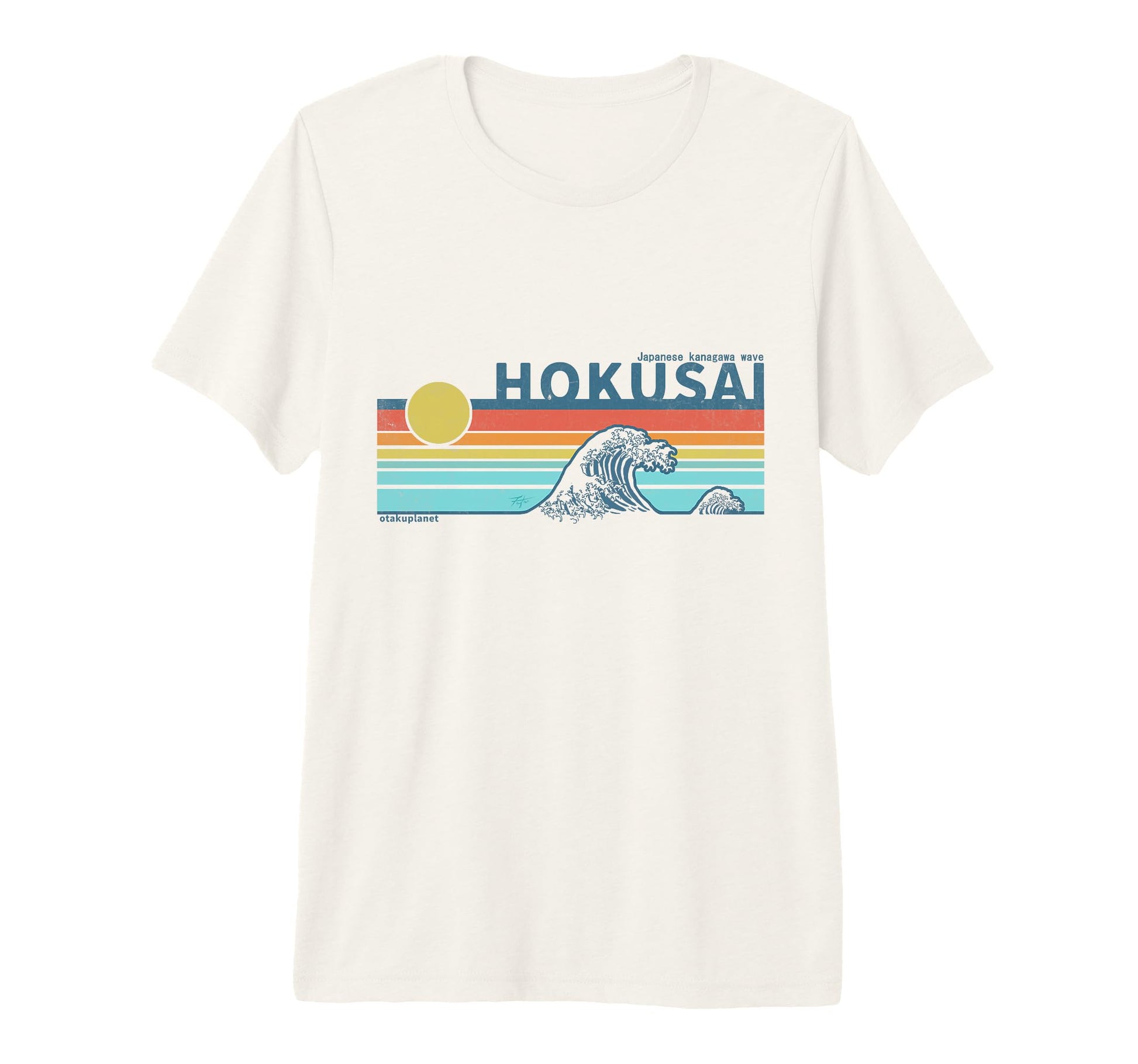 Japanese Kanagawa Wave 80S 90S T-Shirt - Aesthetic Graphic for Adults - T-Shirt, Sweatshirt, Hoodie