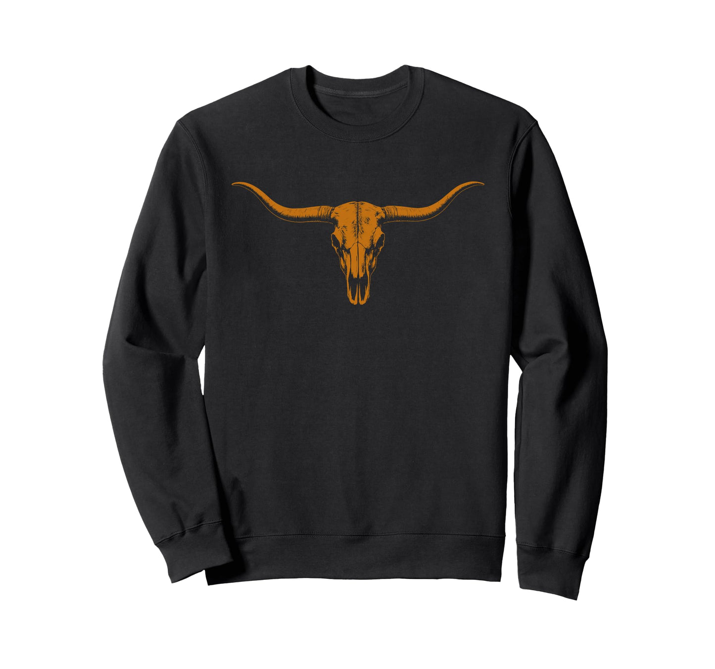 Cow Skull Cowgirl Cowboy Texas Sweatshirt - Aesthetic Graphic Unisex - T-Shirt, Sweatshirt, Hoodie