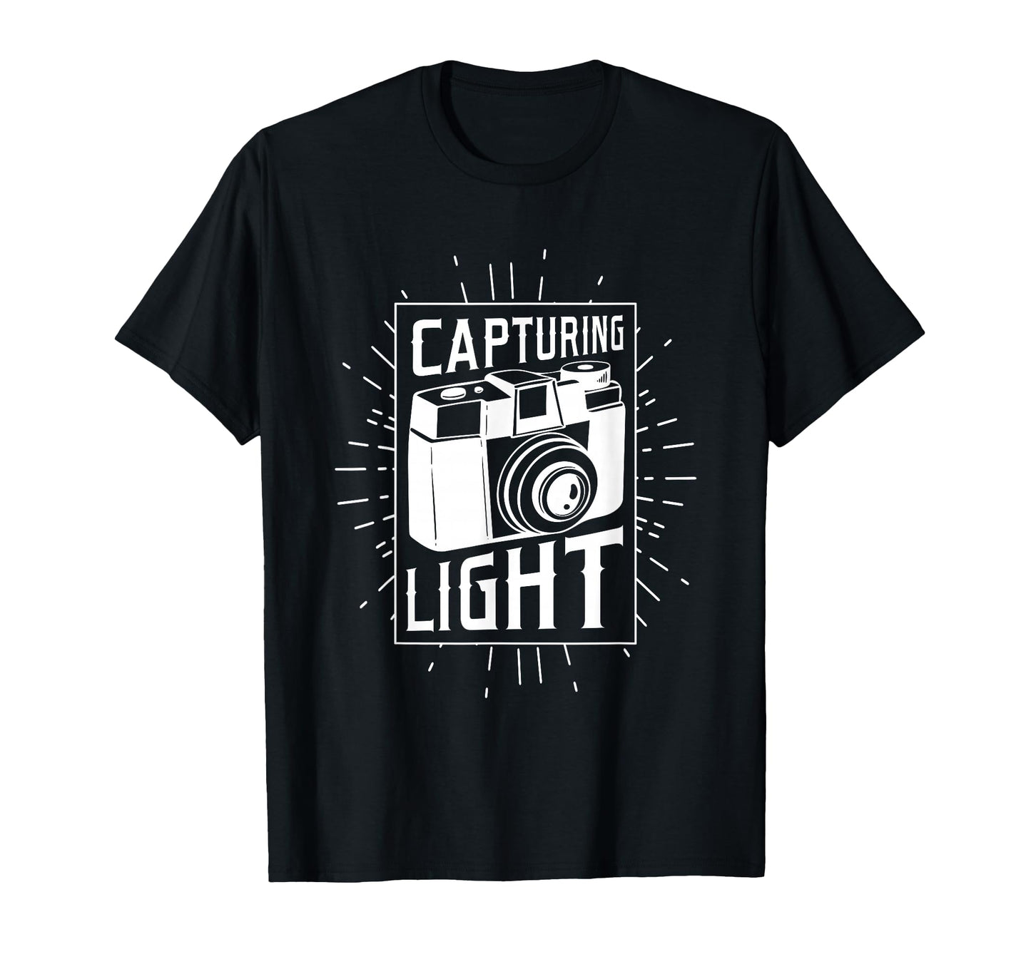 Photographer Capturing Light T-Shirt - Casual Everyday Wear for Adults - T-Shirt, Sweatshirt, Hoodie