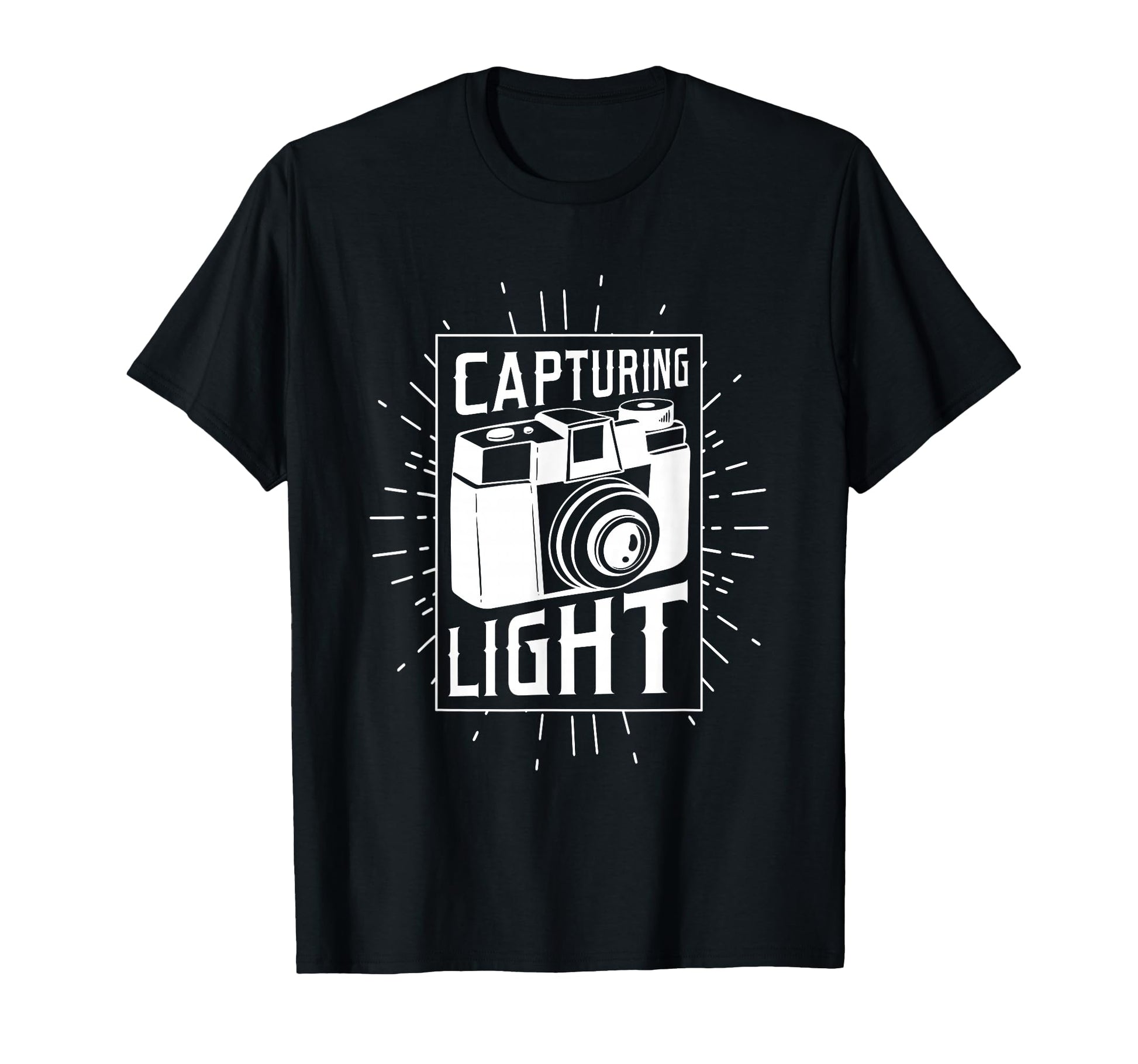 Photographer Capturing Light T-Shirt - Casual Everyday Wear for Adults - T-Shirt, Sweatshirt, Hoodie