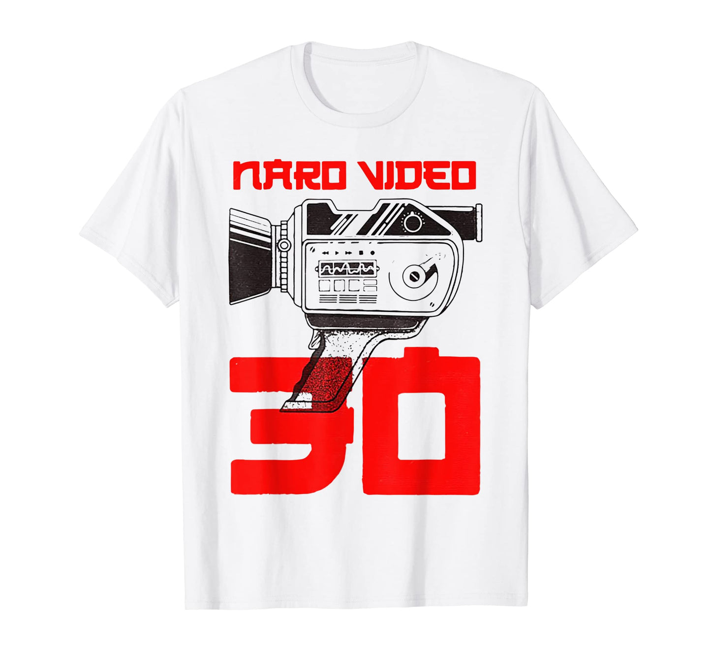Naro Video Since 1989 Camera T-Shirt - Aesthetic Graphic Unisex - T-Shirt, Sweatshirt, Hoodie