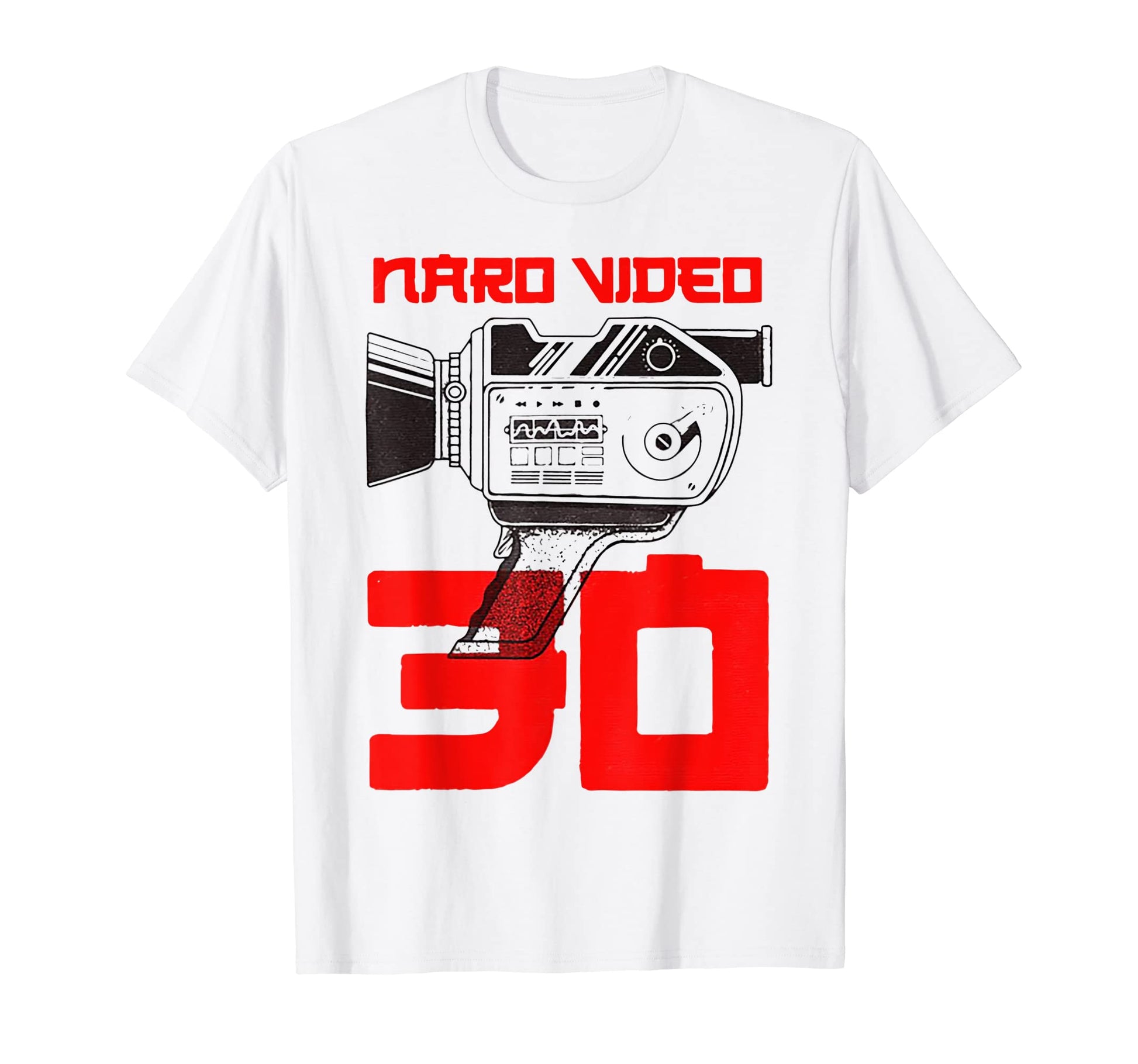 Naro Video Since 1989 Camera T-Shirt - Aesthetic Graphic Unisex - T-Shirt, Sweatshirt, Hoodie