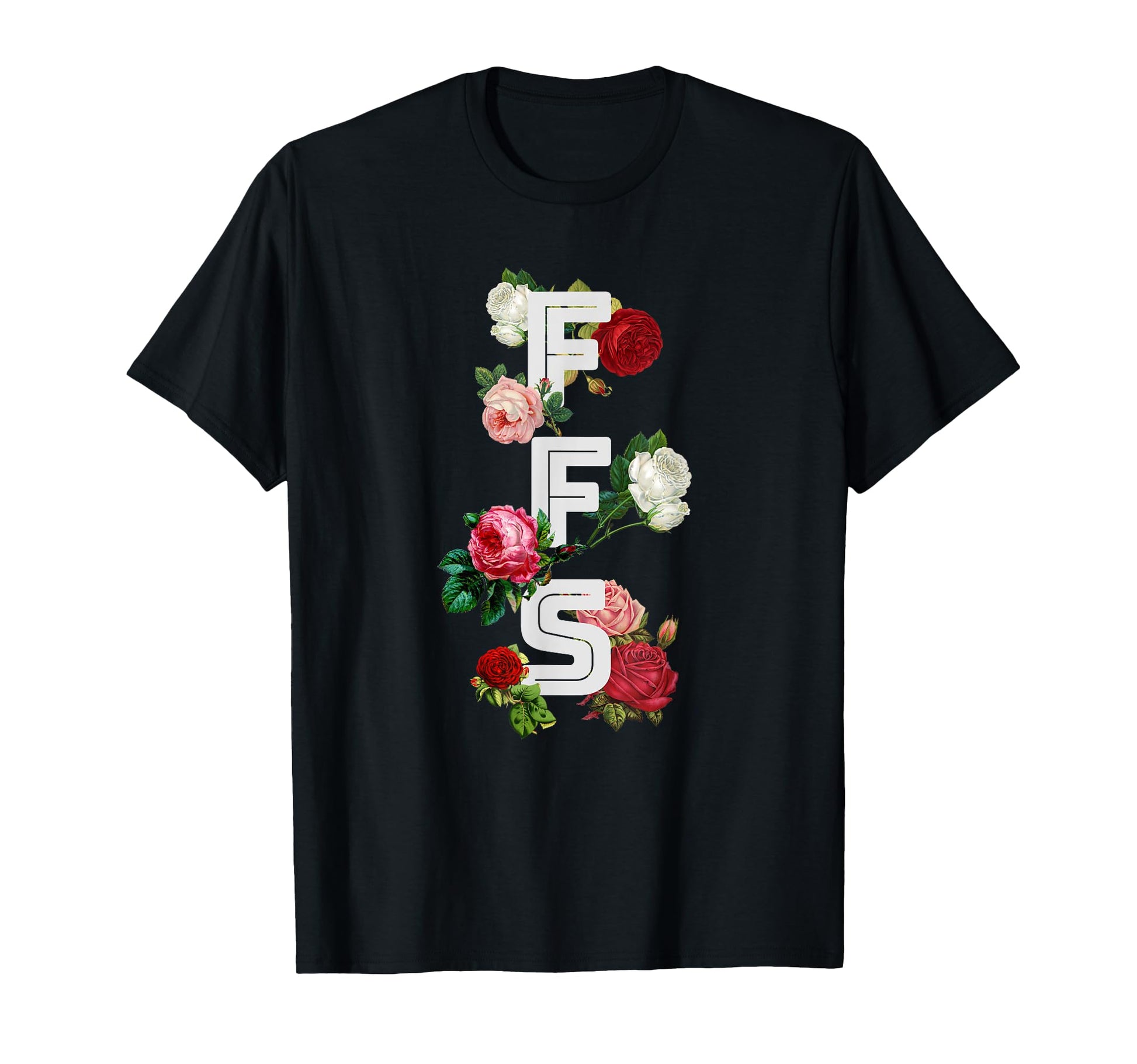 Ffs Floral 90S Emo Texting Meme T-Shirt - Streetwear Style Unisex - T-Shirt, Sweatshirt, Hoodie