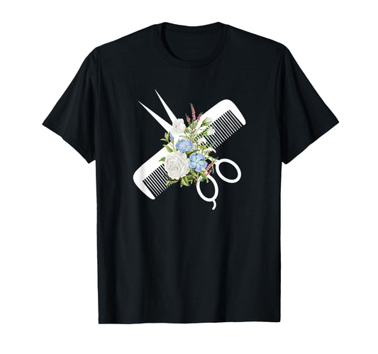 Boho Hairdresser T-Shirt - Custom Art Print Unisex - T-Shirt, Sweatshirt, Hoodie