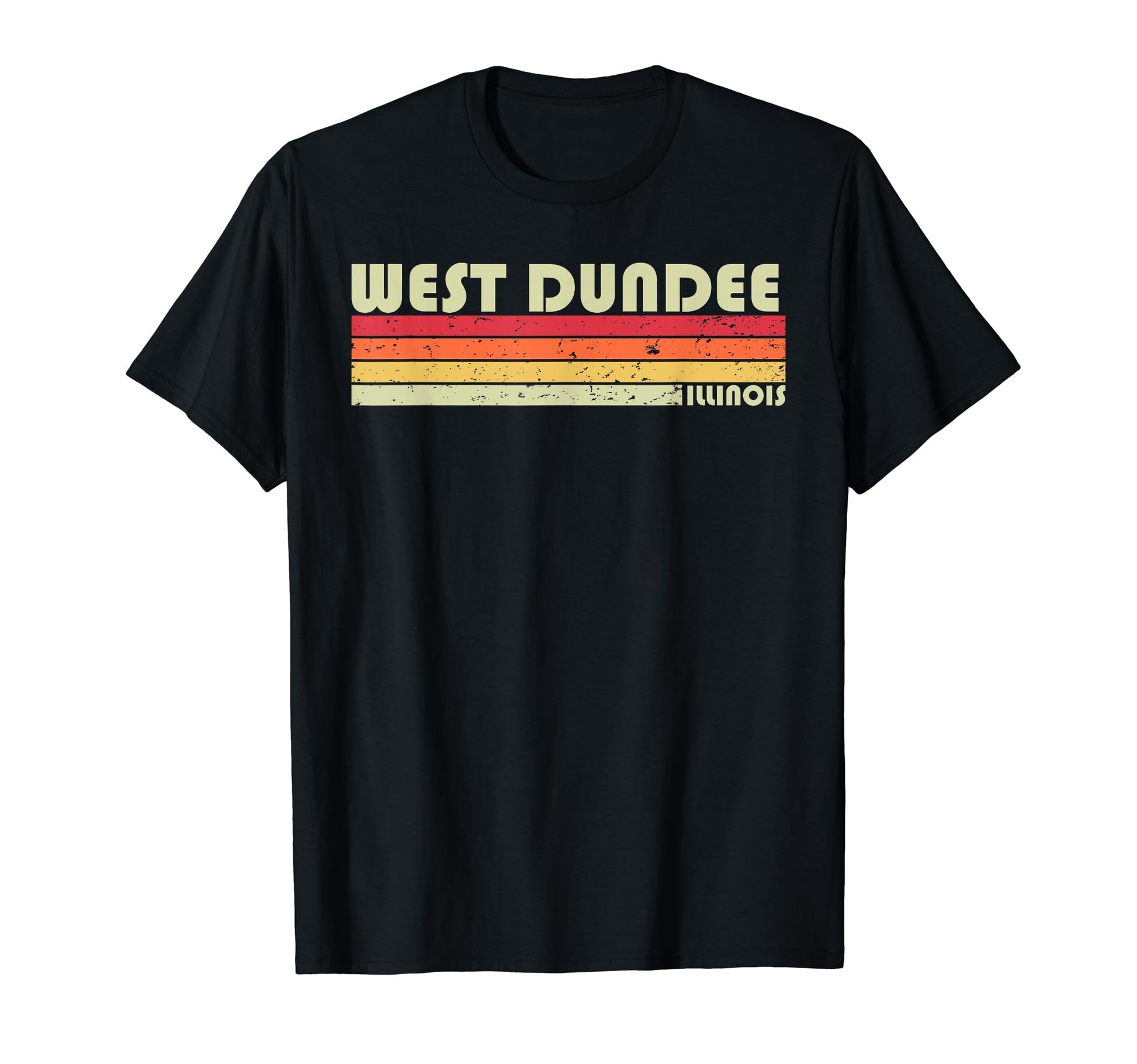 West Dundee Il Illinois Funny City T-Shirt - Custom Art Print Men Women - T-Shirt, Sweatshirt, Hoodie