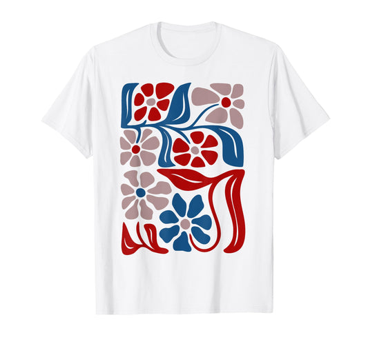 Boho Floral Art Summer T-Shirt - Unique Graphic for Adults - T-Shirt, Sweatshirt, Hoodie