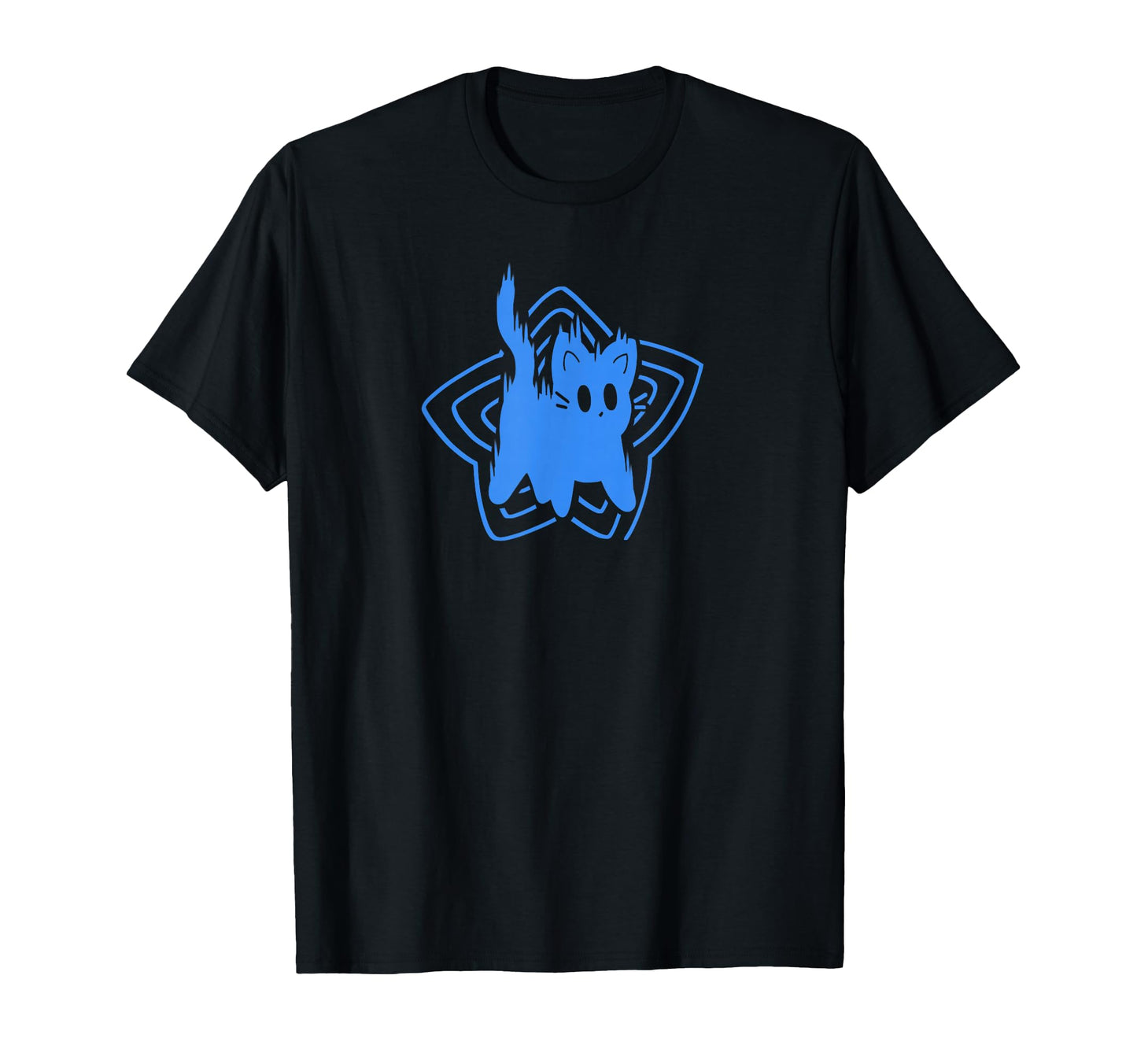 Y2K 90S Scary Tomcat Cat Scared T-Shirt - Novelty Apparel Unisex - T-Shirt, Sweatshirt, Hoodie